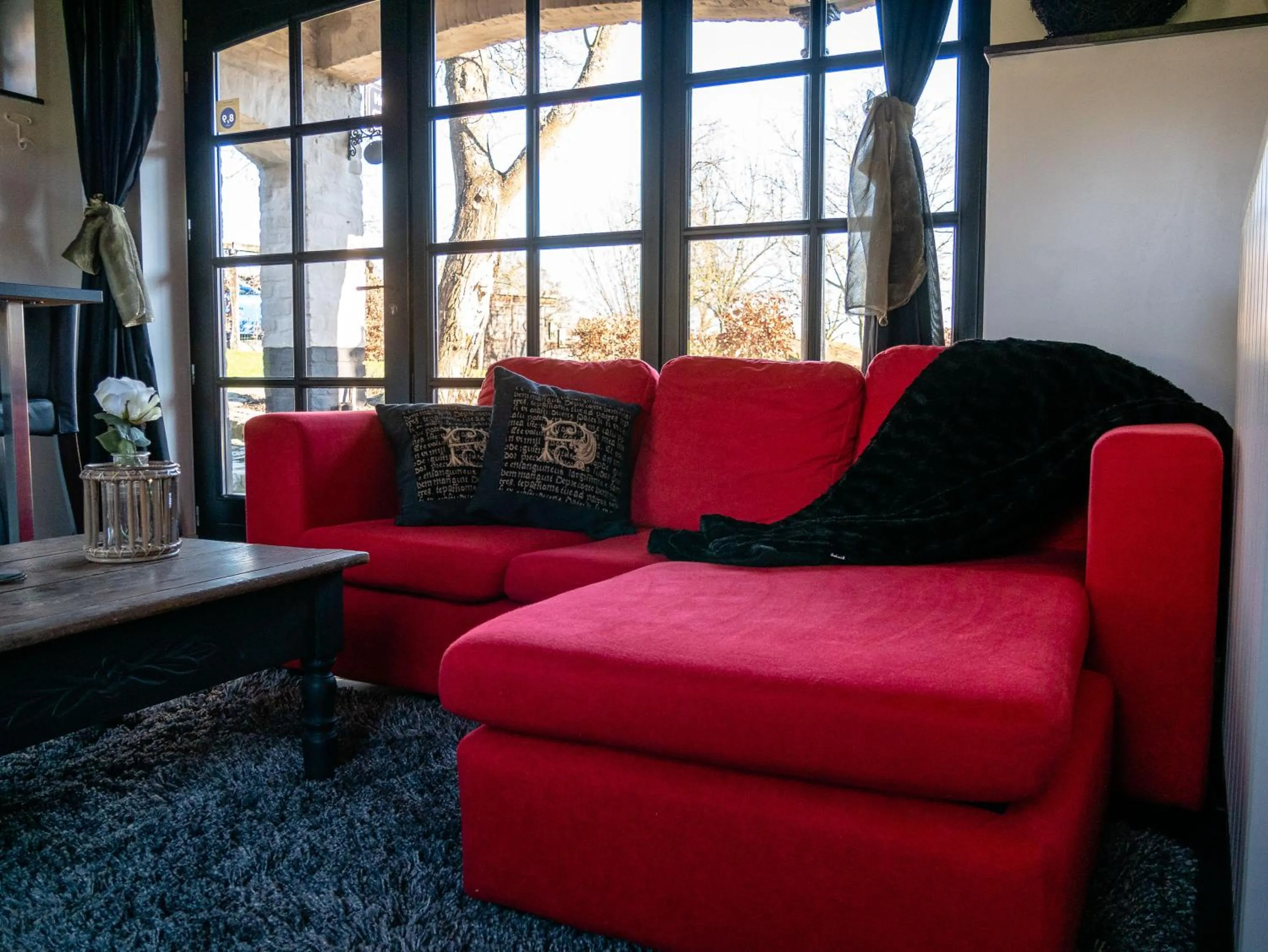 Seating area in B&B Het Stille Genoegen