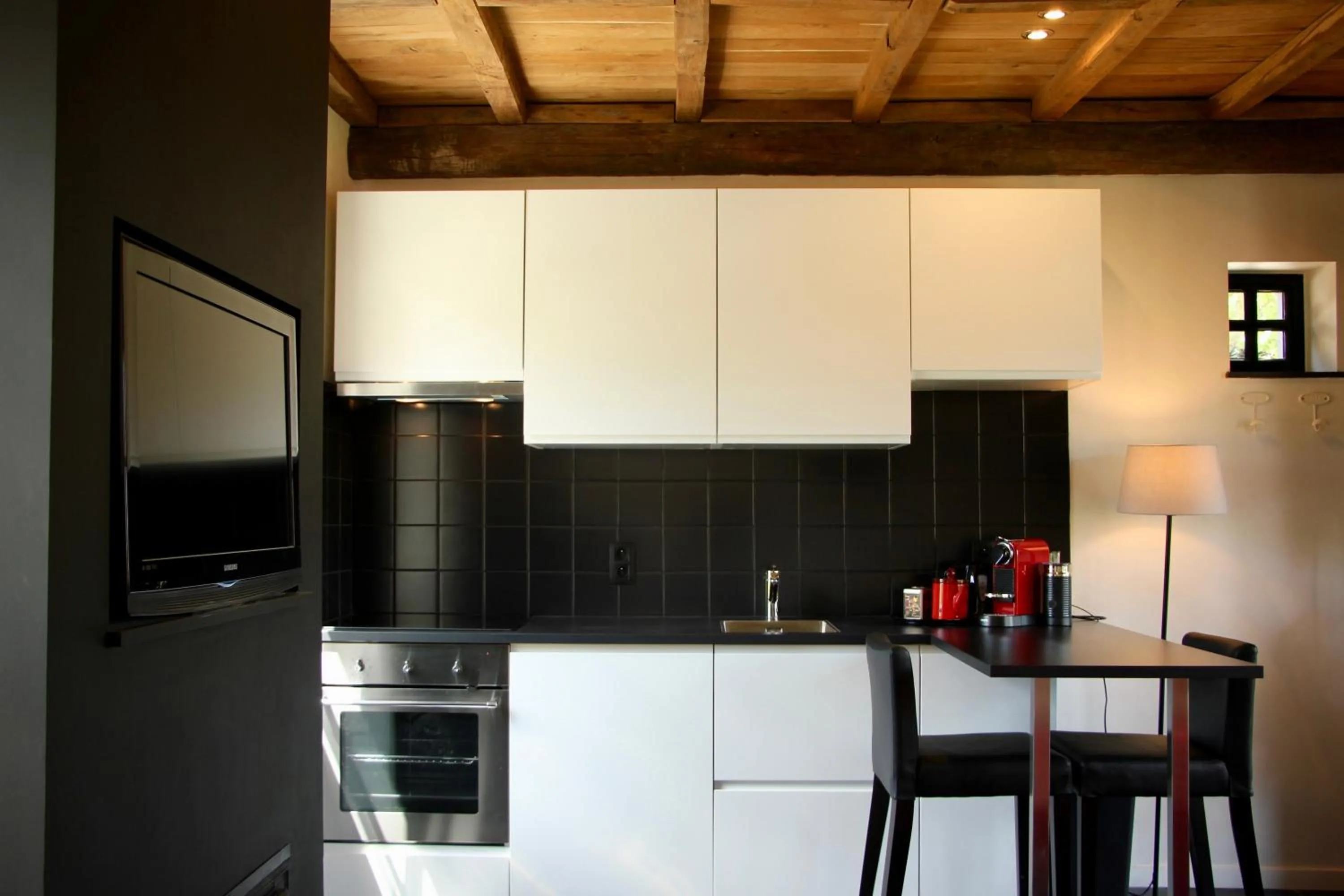 Kitchen or kitchenette in B&B Het Stille Genoegen