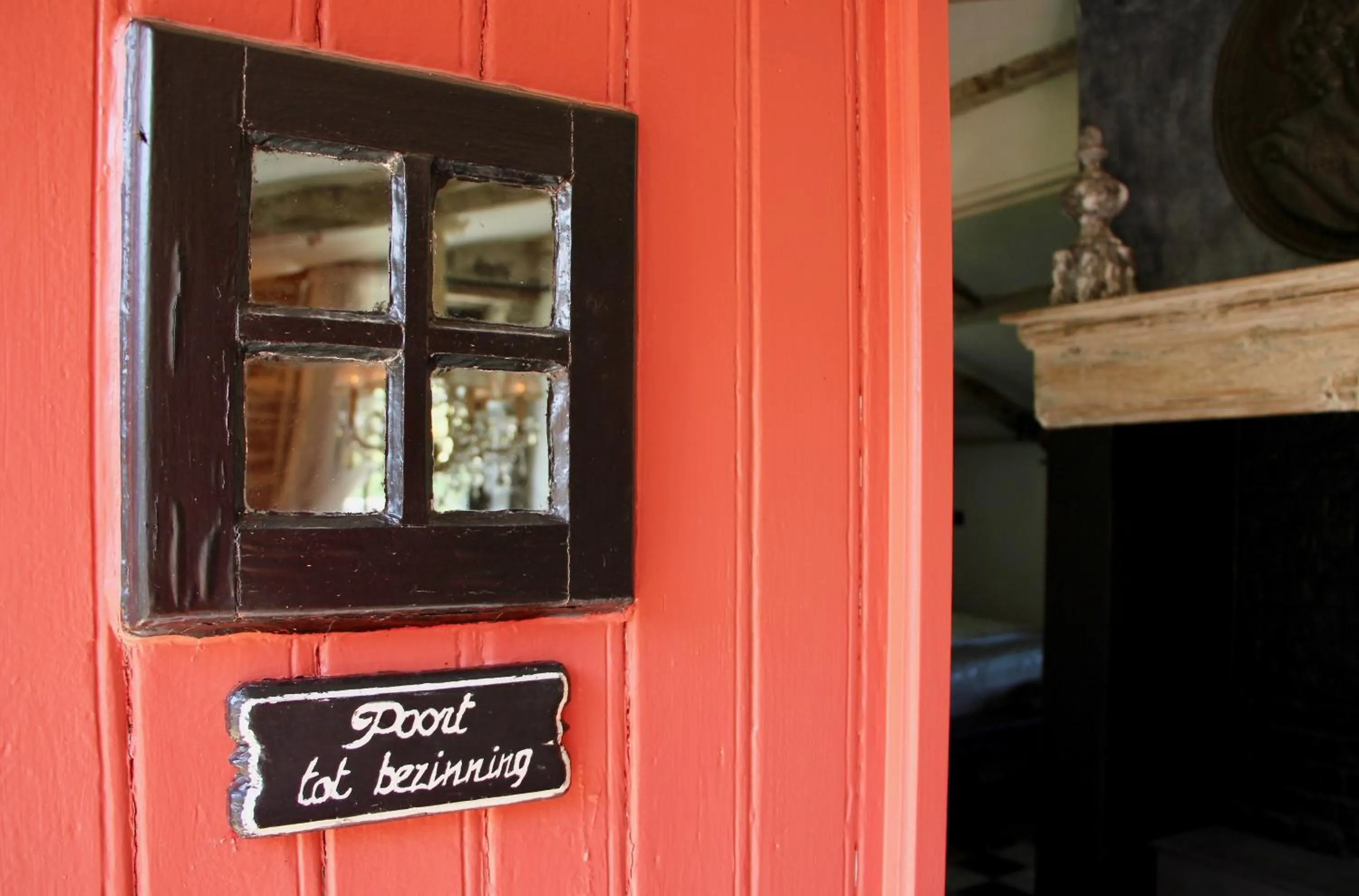 Decorative detail in B&B Het Stille Genoegen