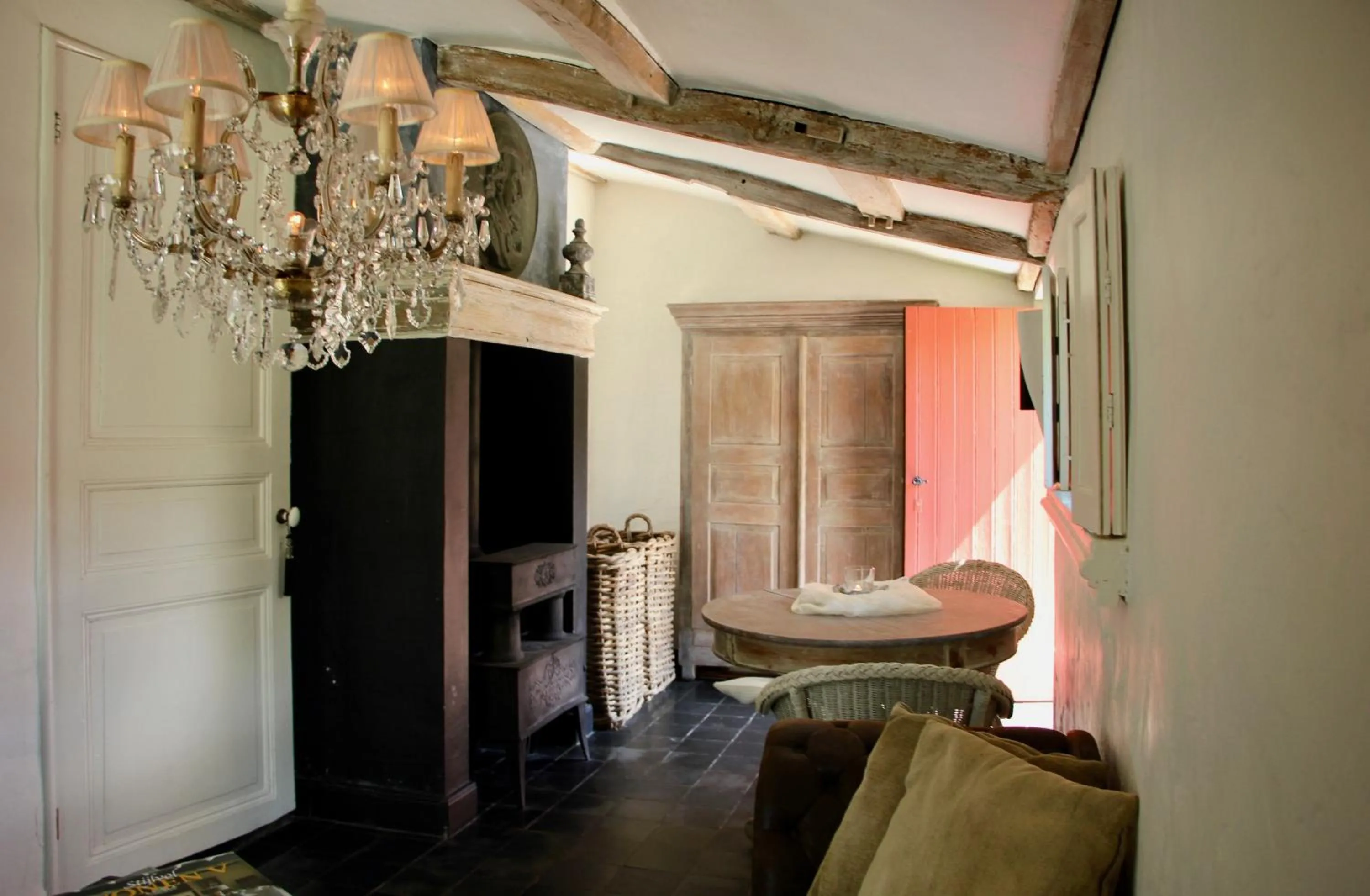 Seating area in B&B Het Stille Genoegen