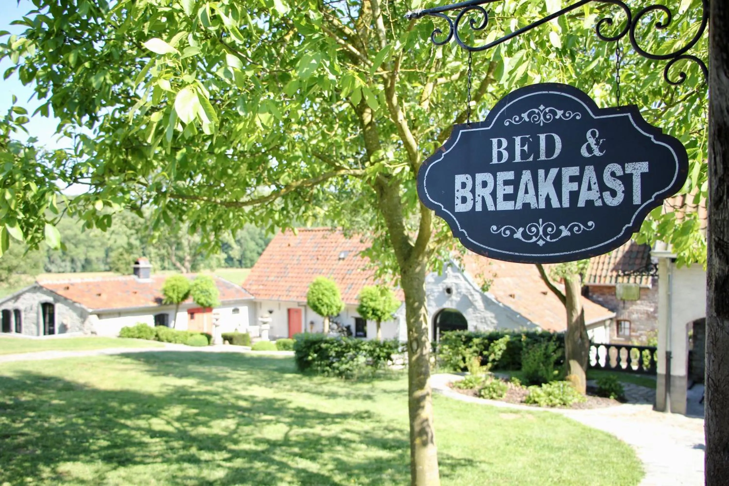 Facade/entrance in B&B Het Stille Genoegen