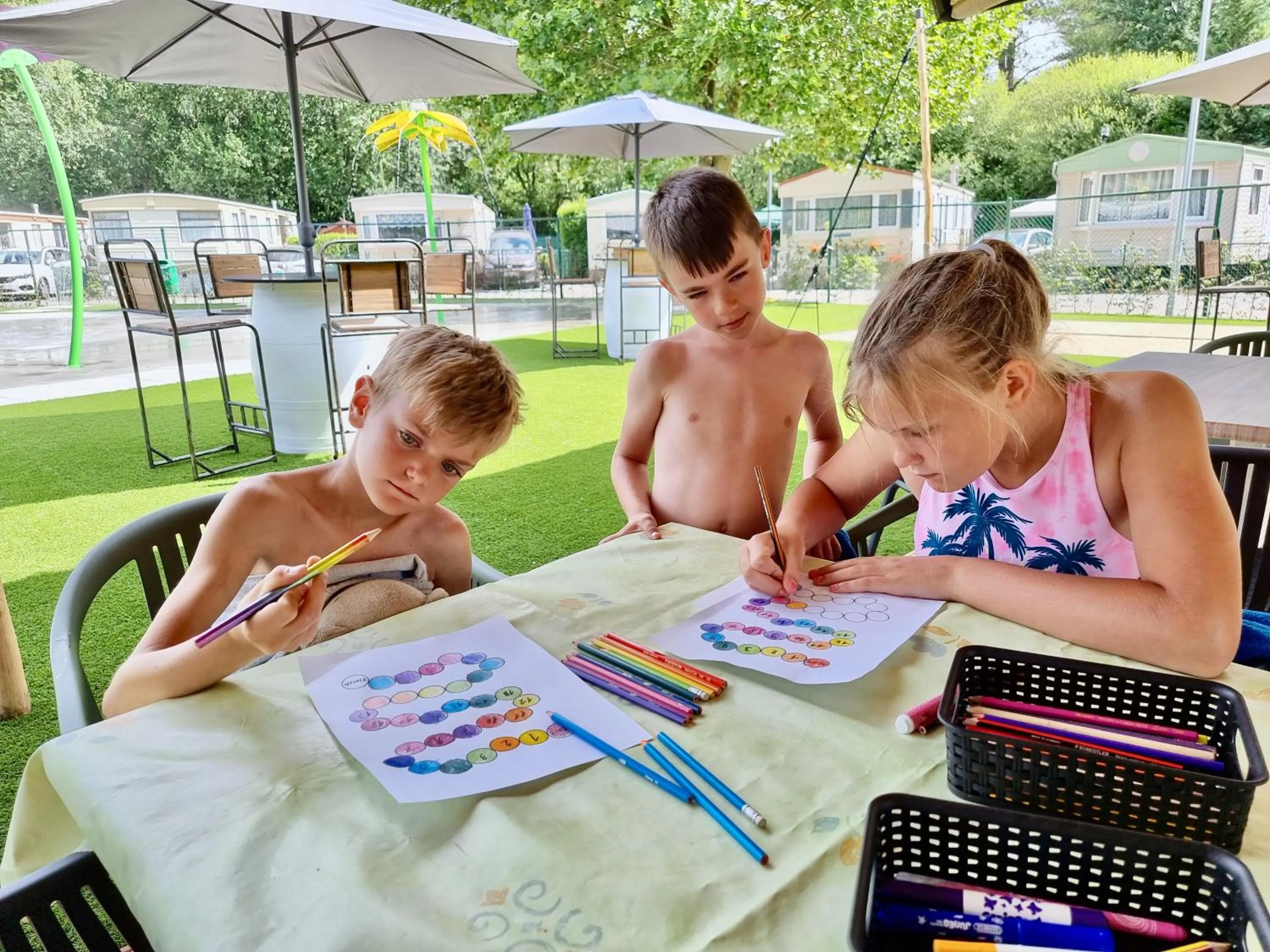 Children play ground in Vakantiepark Breebos