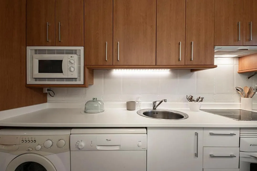 Kitchen or kitchenette in Apartamento Tíbula Sur Parking