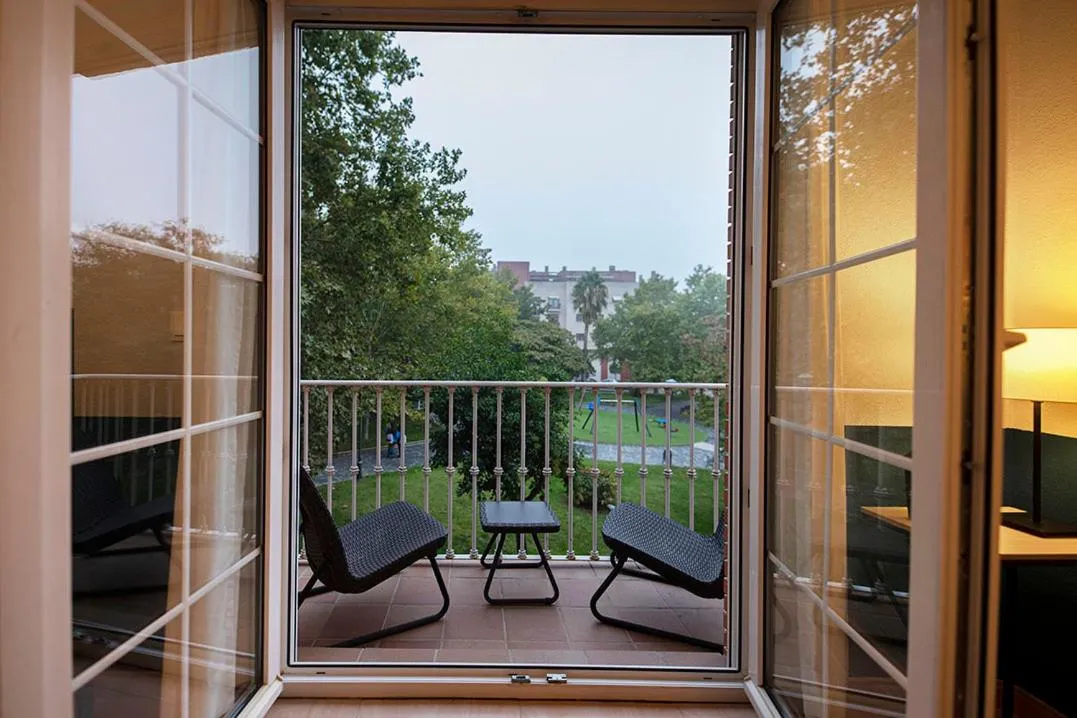Balcony/Terrace in Apartamento Tíbula Sur Parking