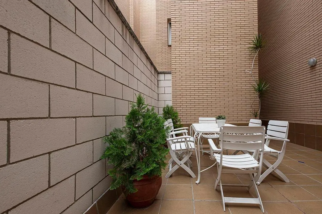 Patio in Apartamento Tíbula Sur Parking