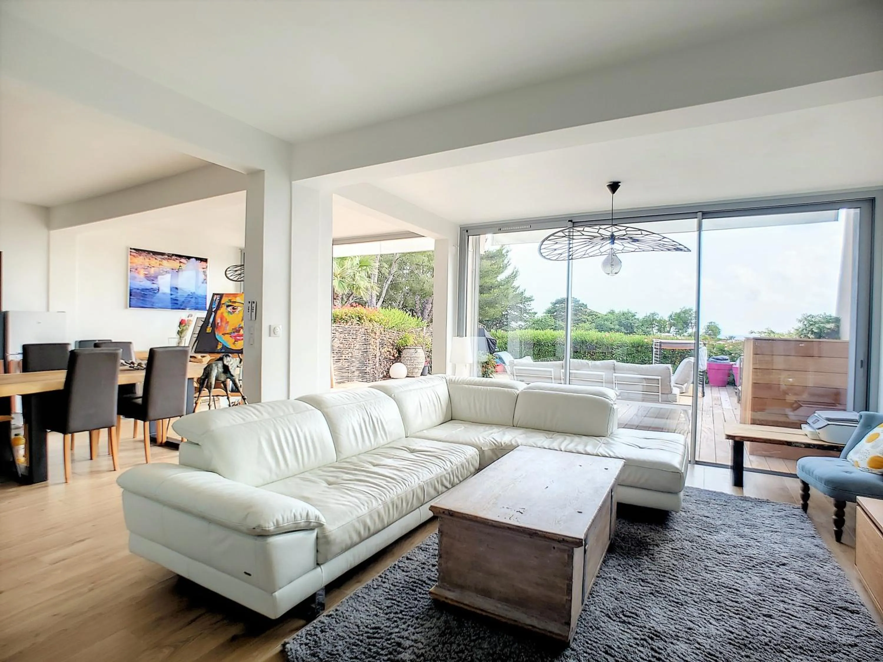 Living room in Le Grand Large, face à vous