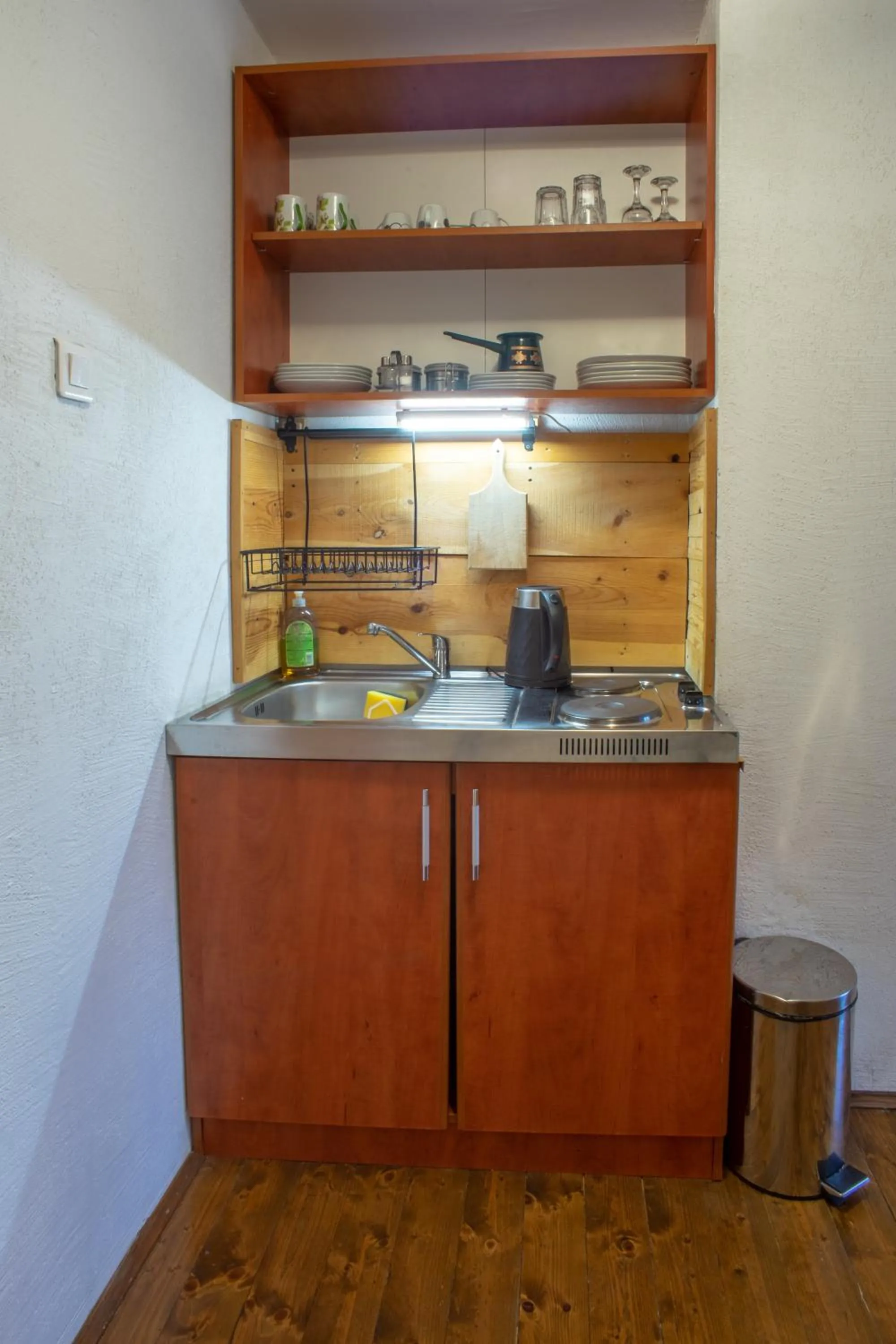 Kitchen or kitchenette in Apartments Peaks
