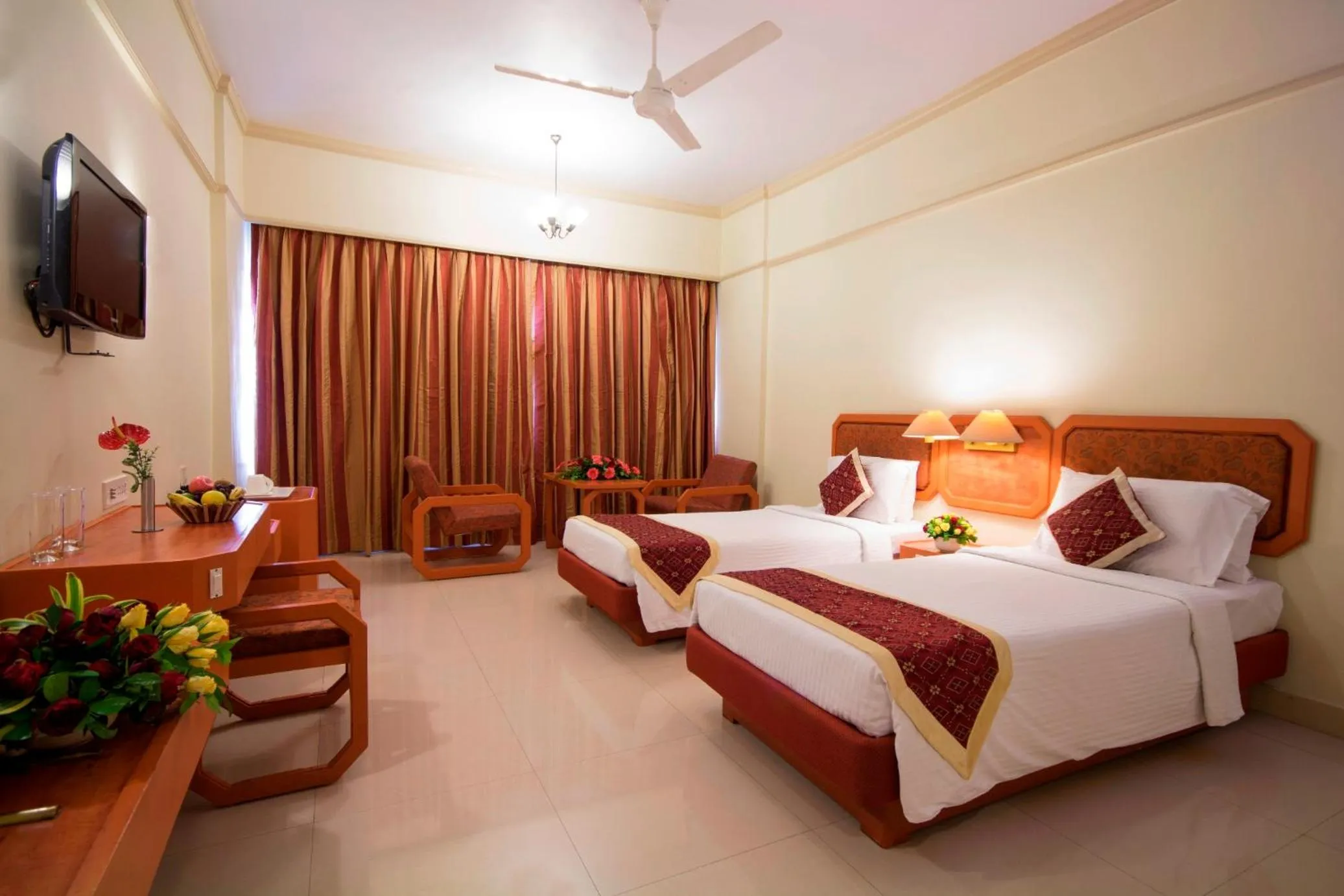 Bed in Dolphin Hotel