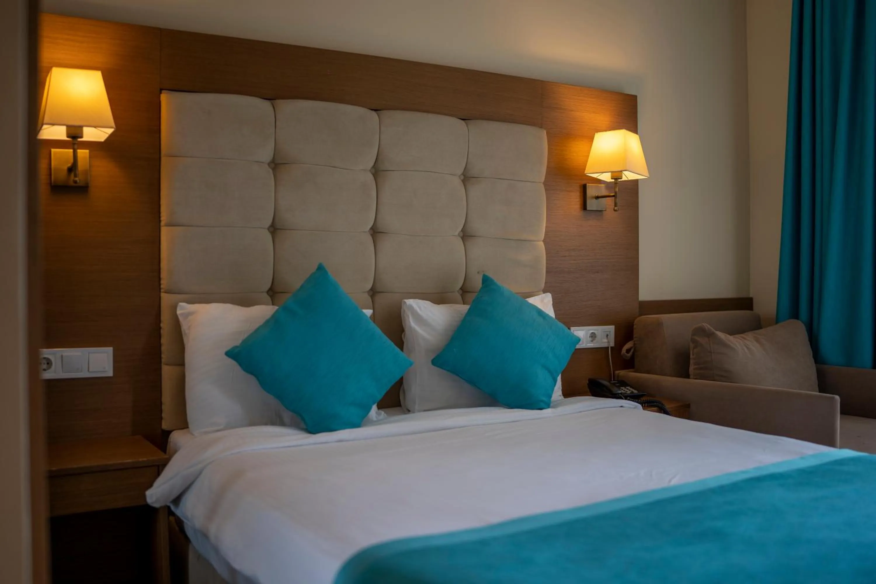 Bed in Liona Hotel & SPA