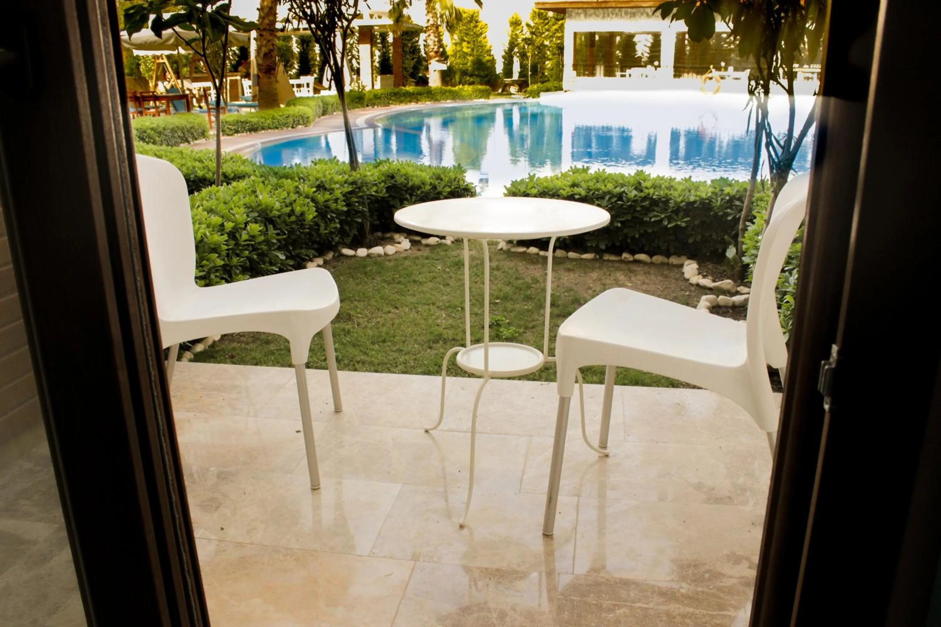 Balcony/Terrace in Liona Hotel & SPA