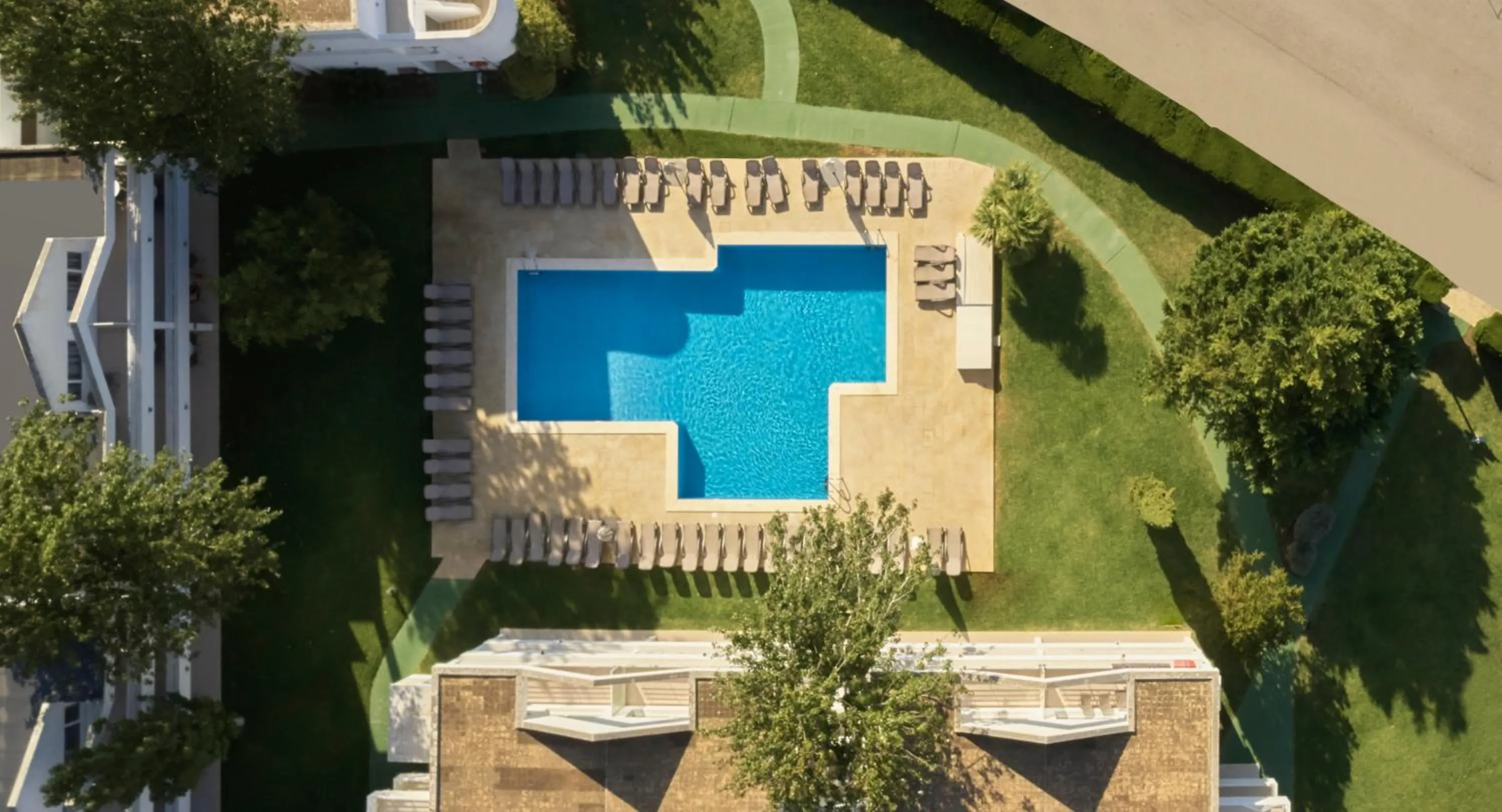 Bird's eye view in Duvabitat Apartments