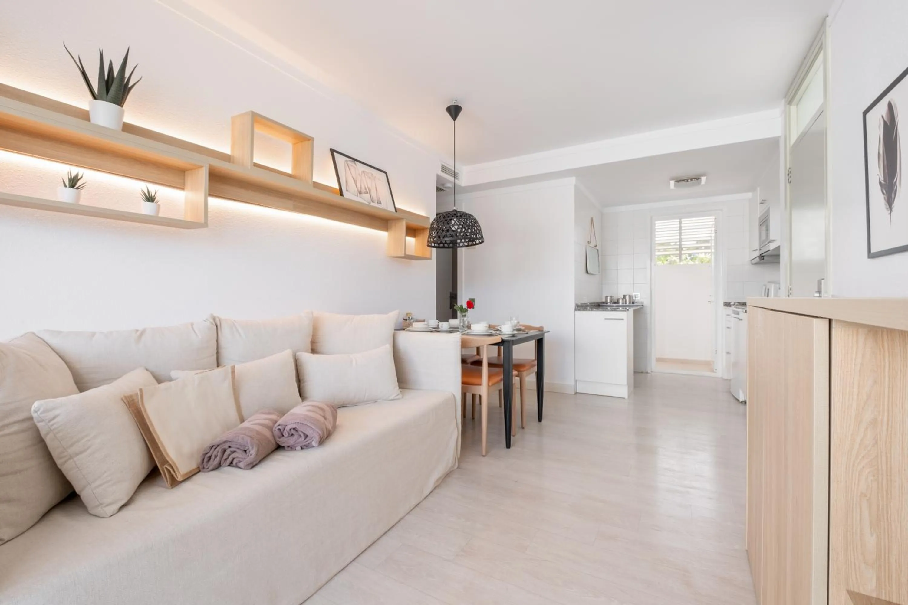 Living room in Duvabitat Apartments