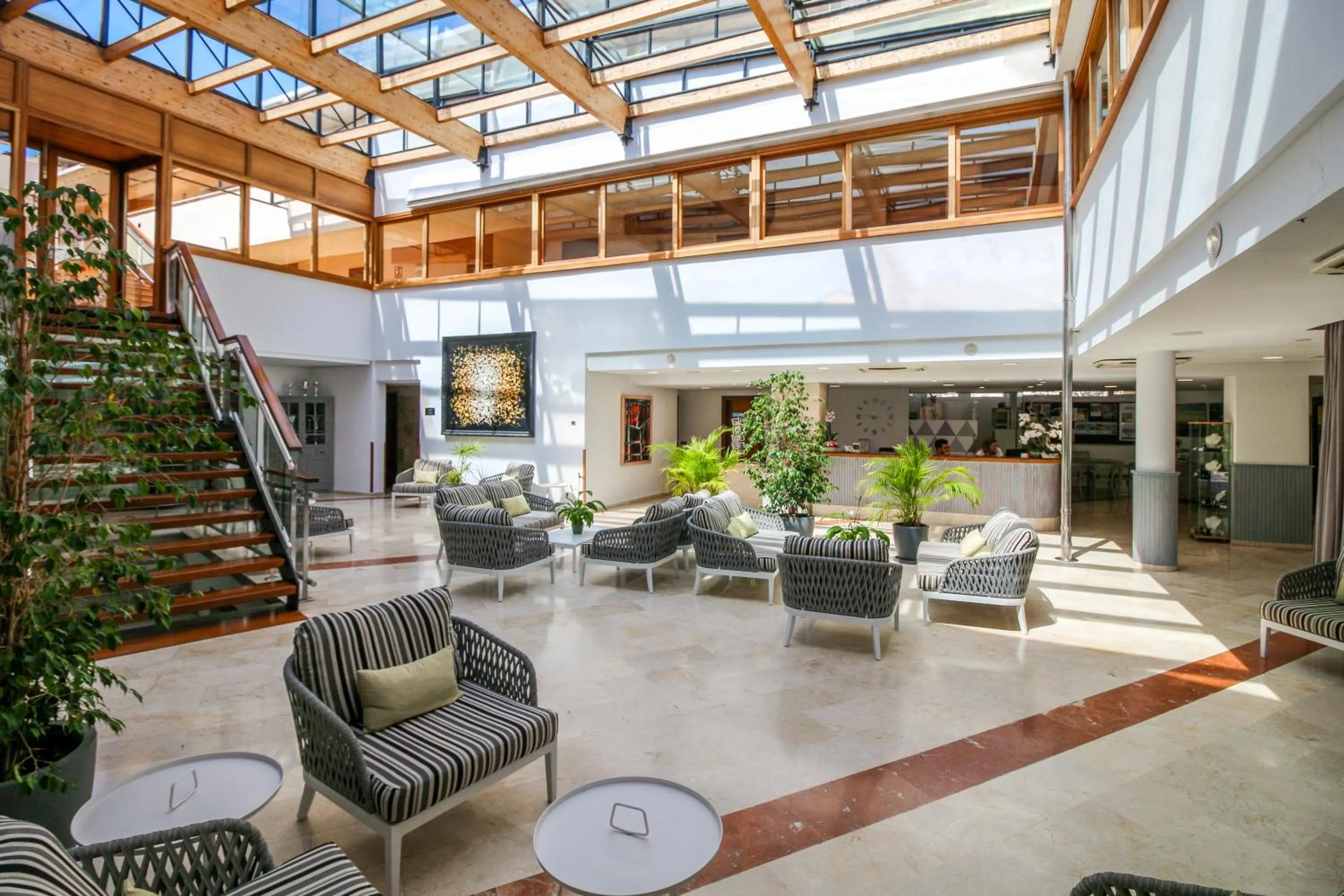 Lobby or reception in Duvabitat Apartments