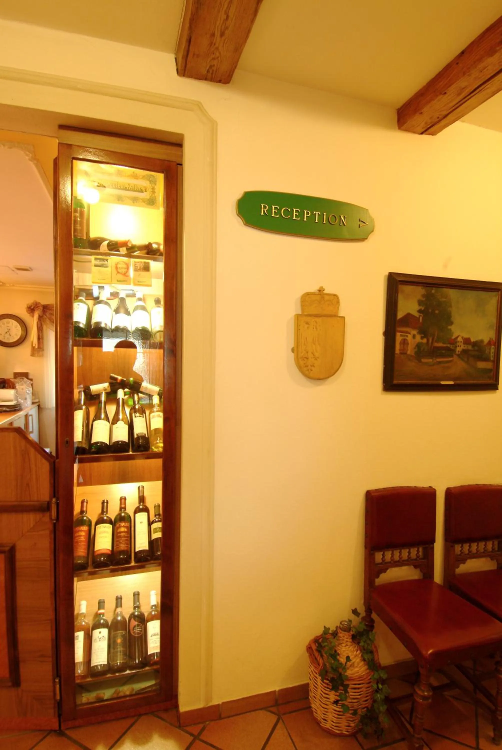 Lobby or reception in Hotel Biedermeier Hof