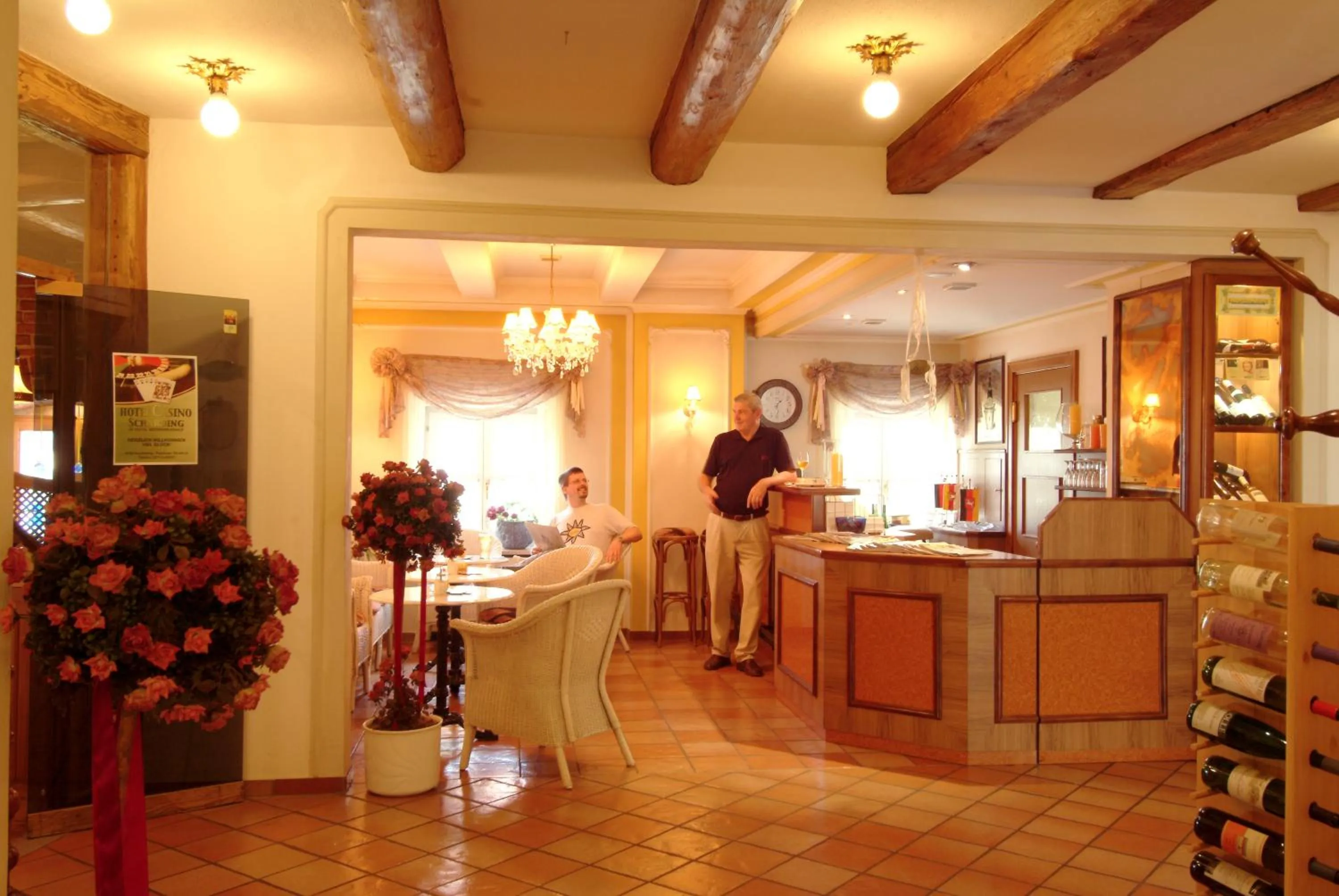 Lobby or reception in Hotel Biedermeier Hof