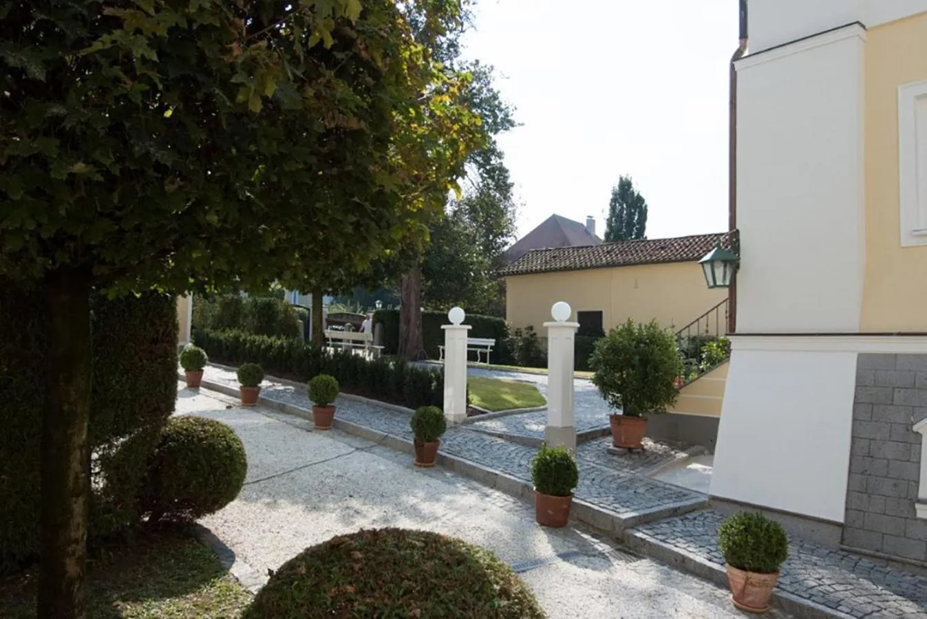 Garden in Hotel Biedermeier Hof