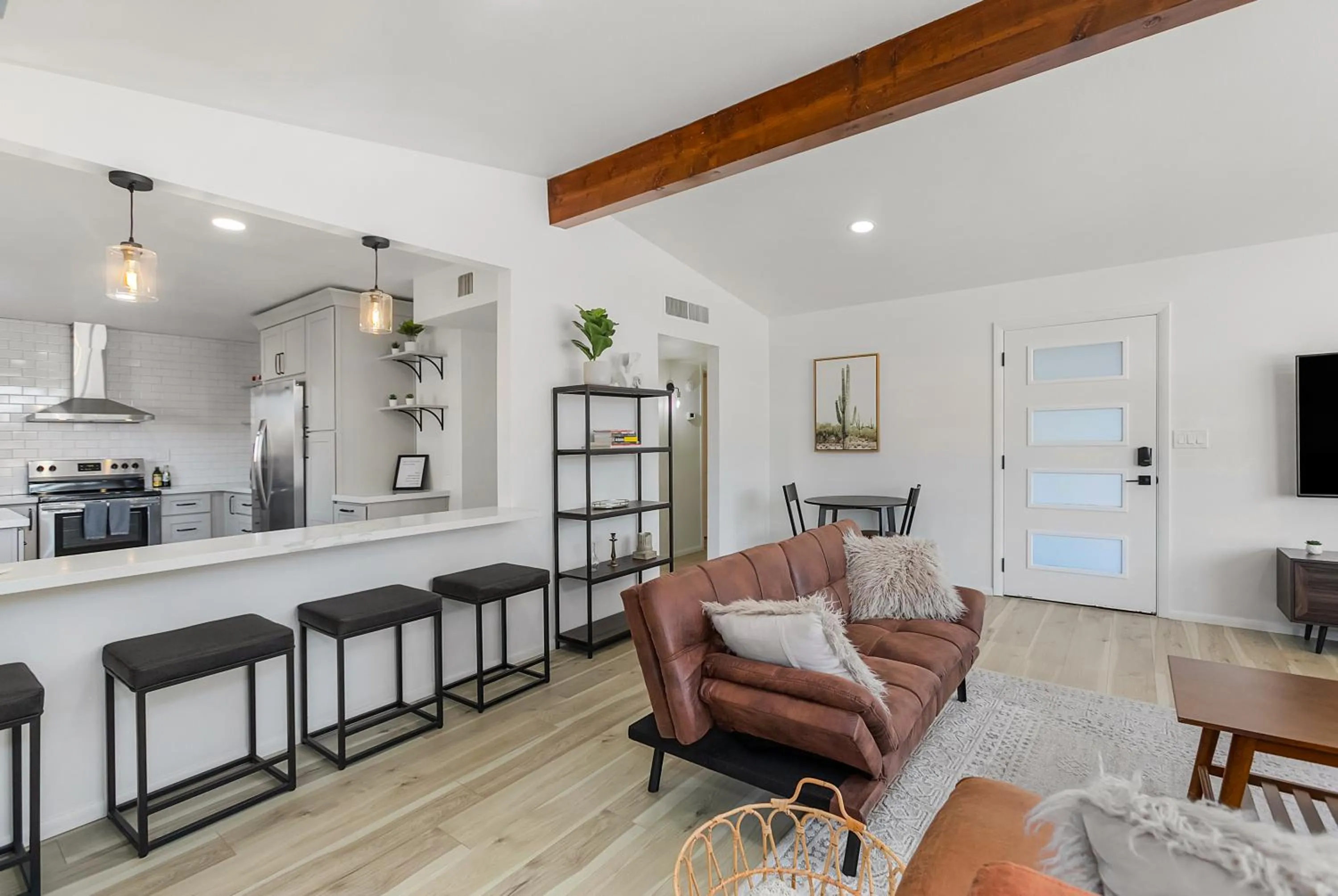 Living room in Heart of Old Town Scottsdale - walk to nightlife