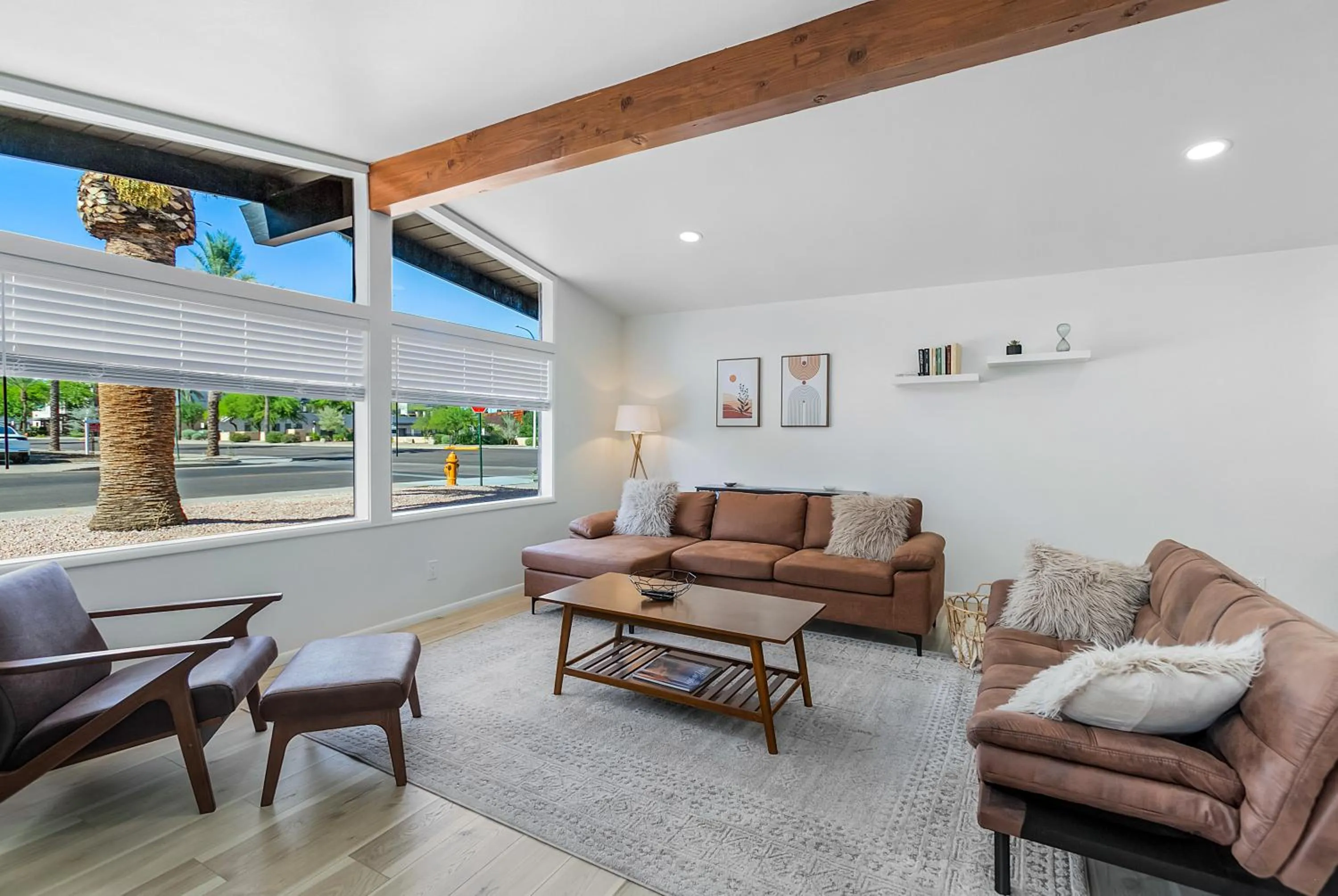 Living room in Heart of Old Town Scottsdale - walk to nightlife