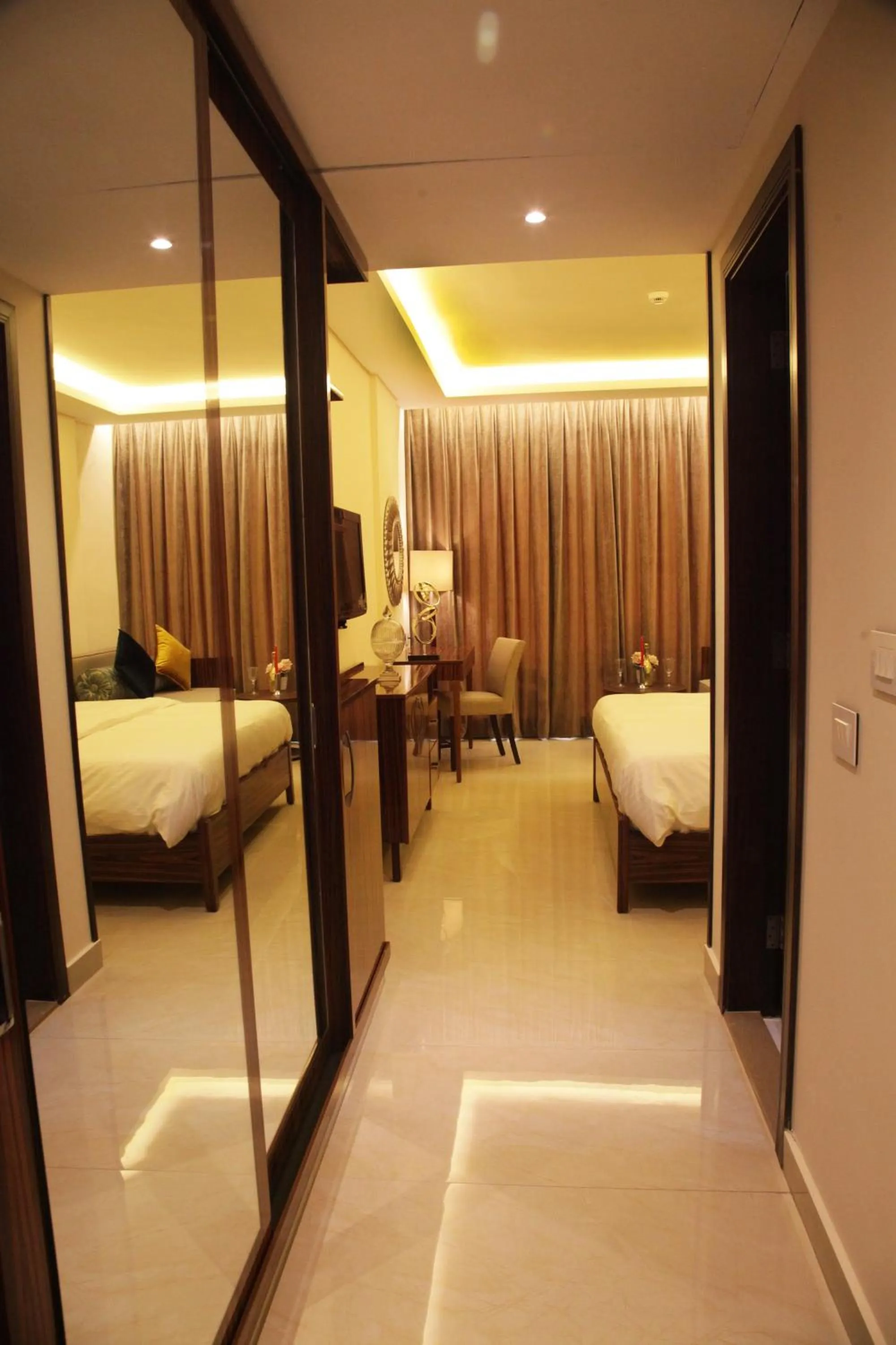 Photo of the whole room, Bed in Grand Concerto Hotel