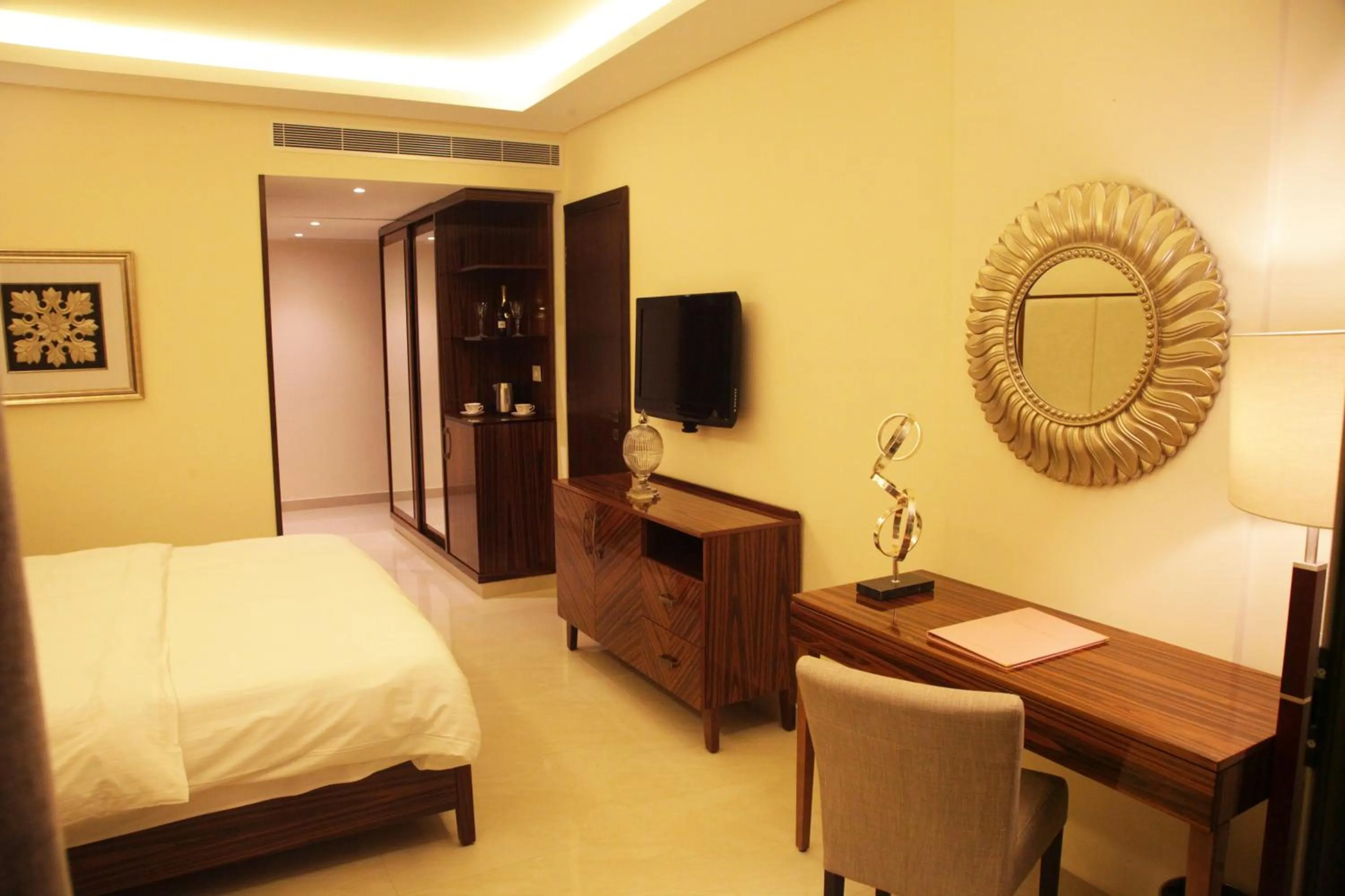 Photo of the whole room, Bed in Grand Concerto Hotel