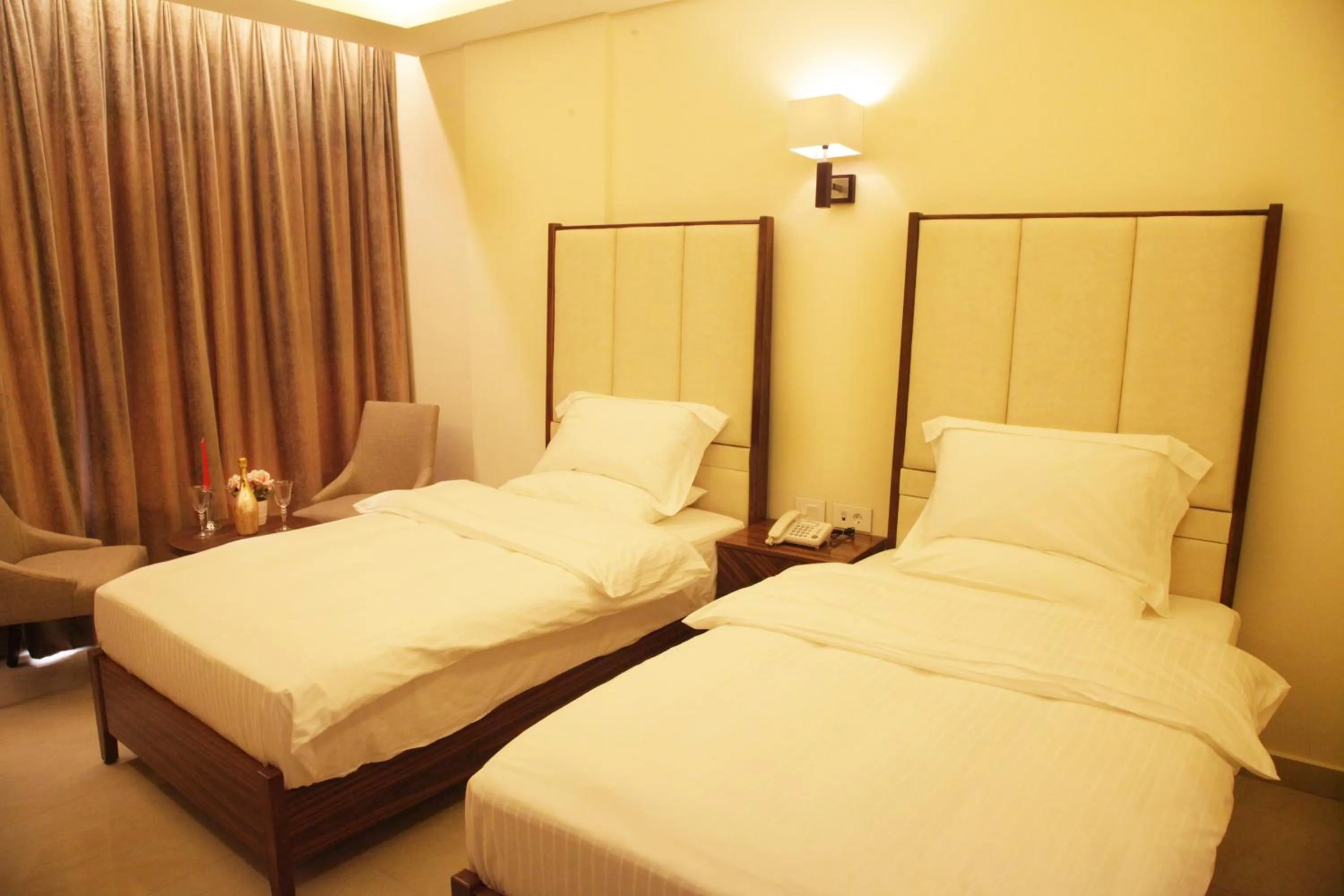 Bed in Grand Concerto Hotel