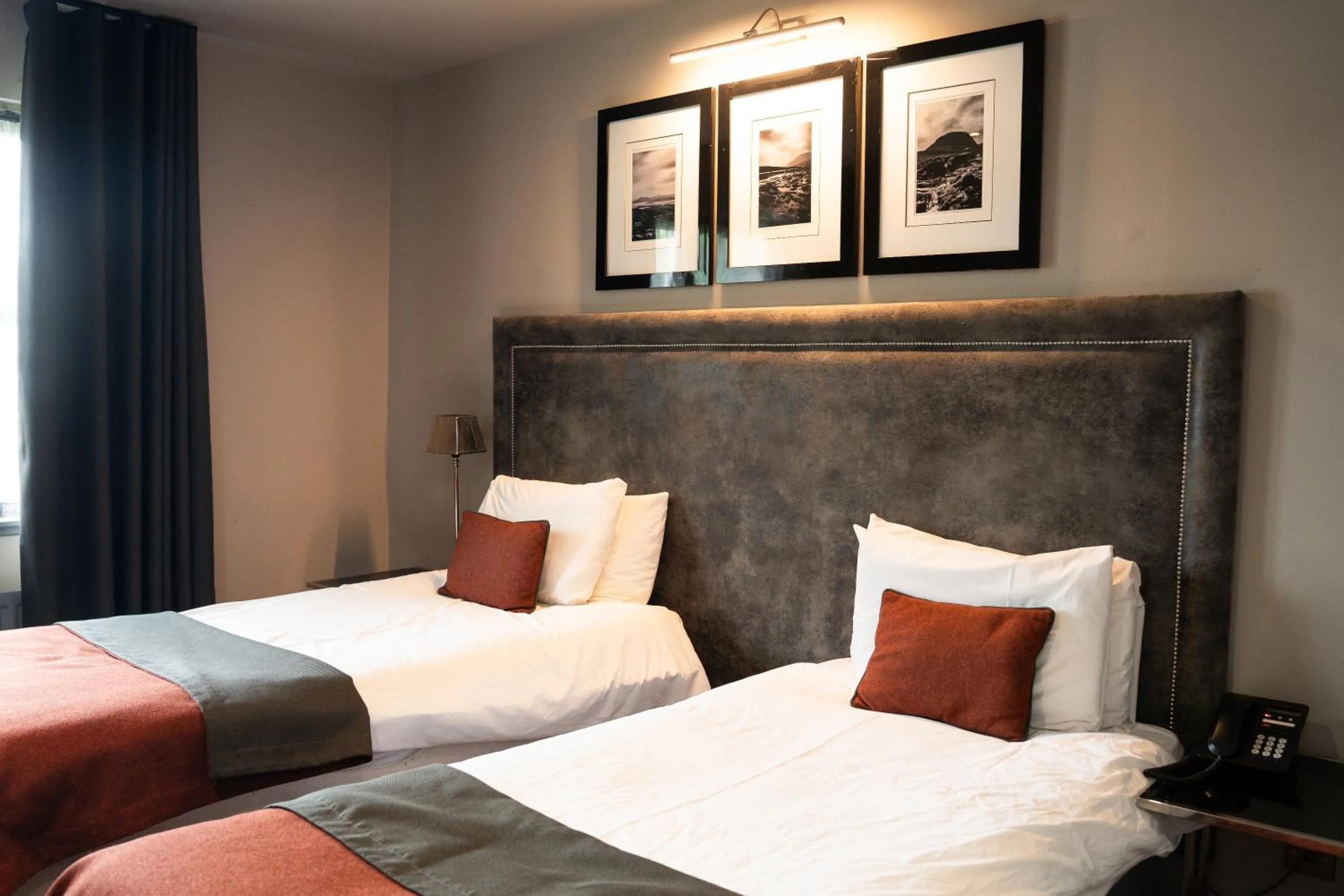 Bed in The Fenwick Hotel