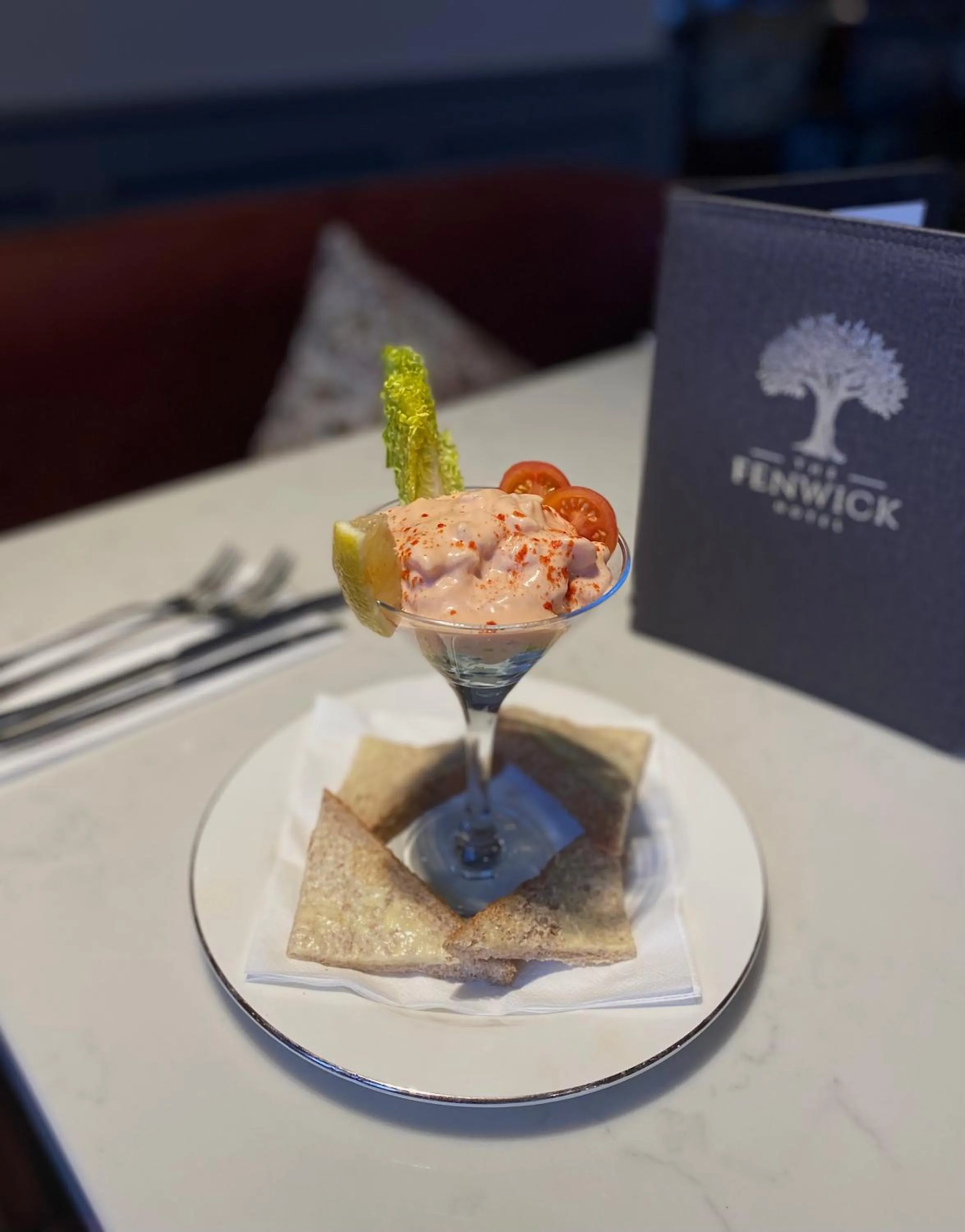 Food and drinks in The Fenwick Hotel