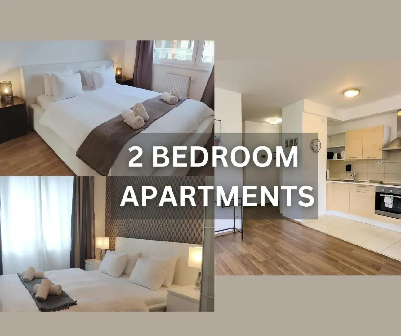 View (from property/room), Bed in Corvin Center Suites View (from property/room), Bed in Corvin Center Suites