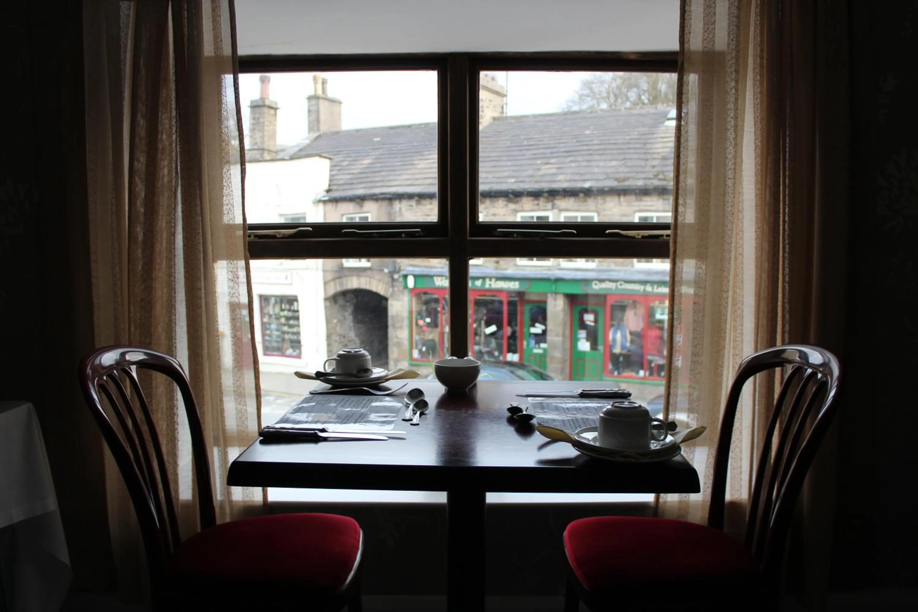 Dining area in The Fountain Hotel