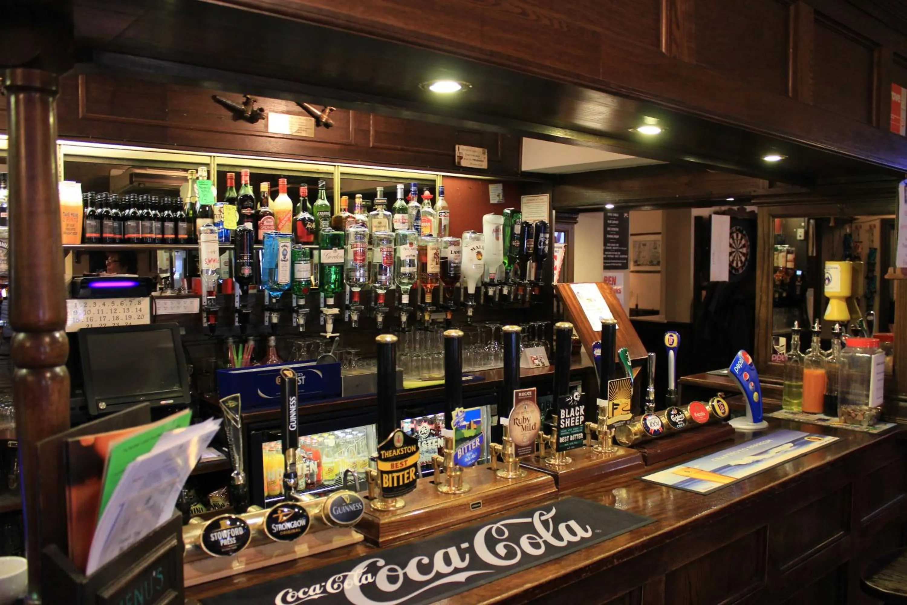 Food and drinks in The Fountain Hotel