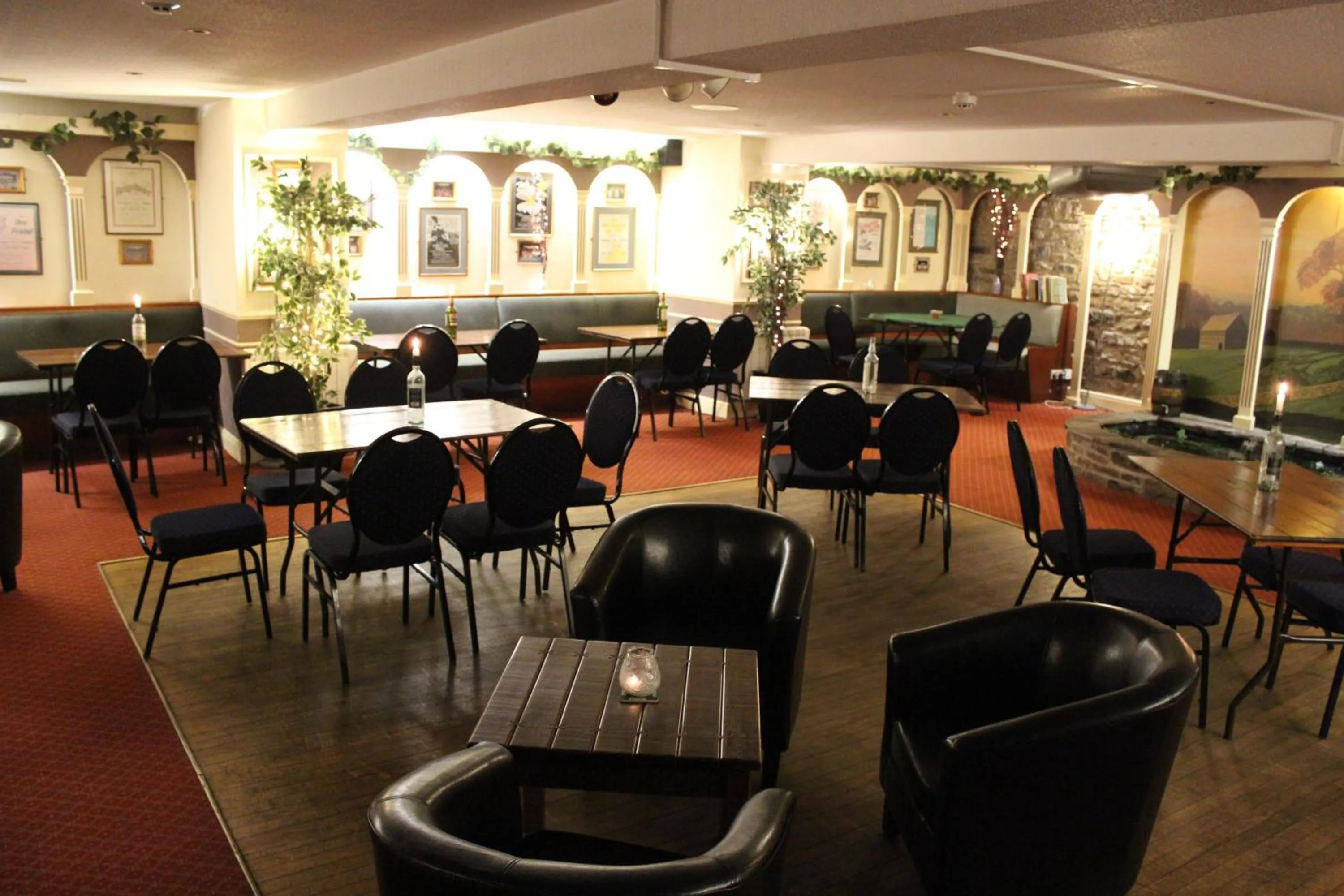 Dining area in The Fountain Hotel