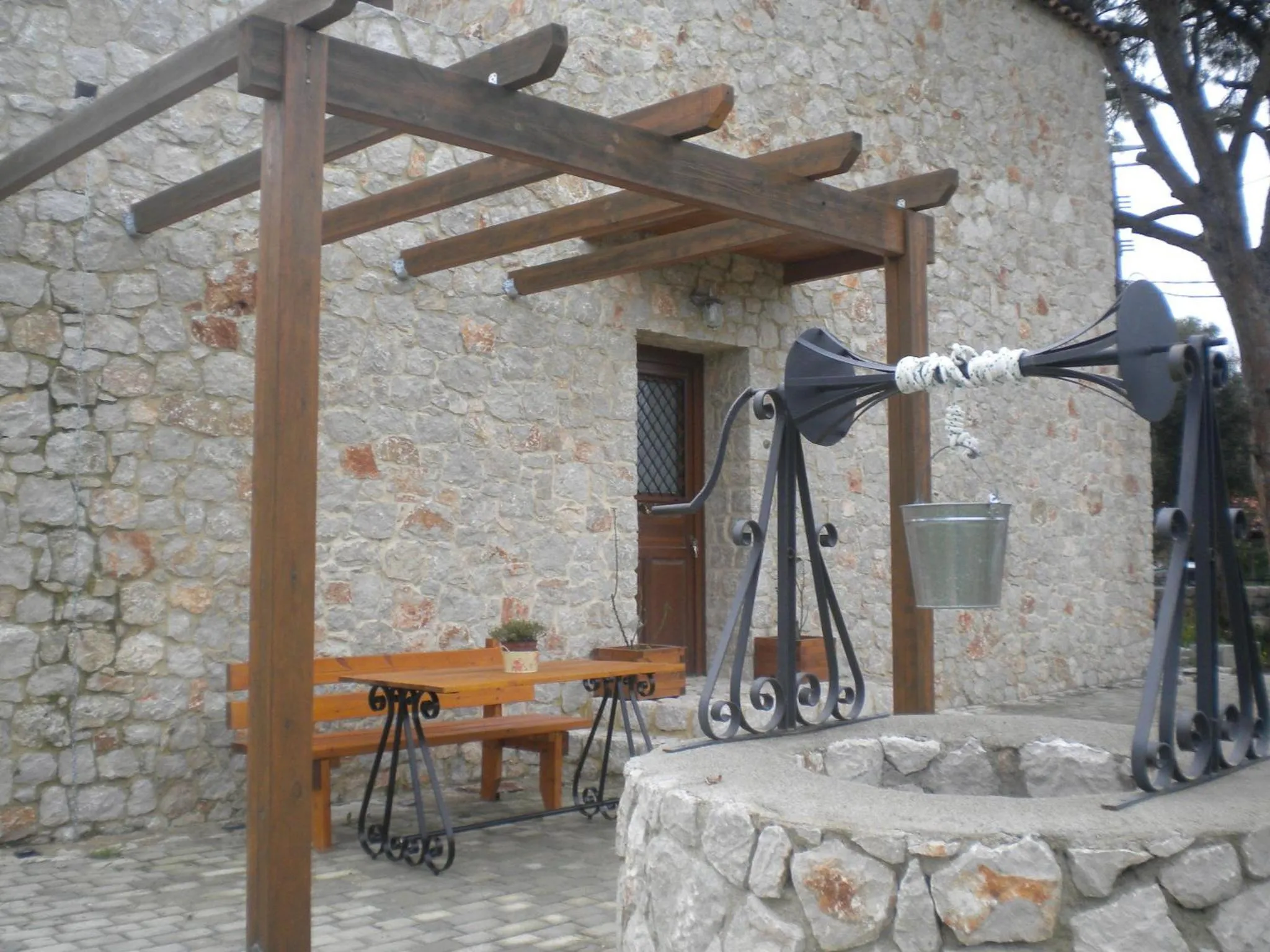 Facade/entrance in Pyrgos Luxury Country Home