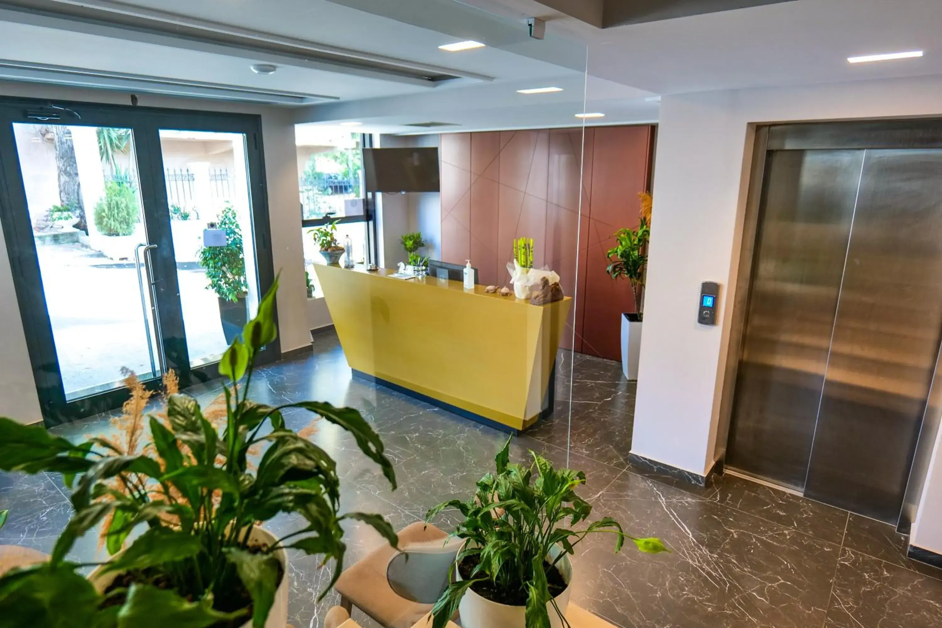 Lobby or reception in Hotel Semajo Lobby or reception in Hotel Semajo