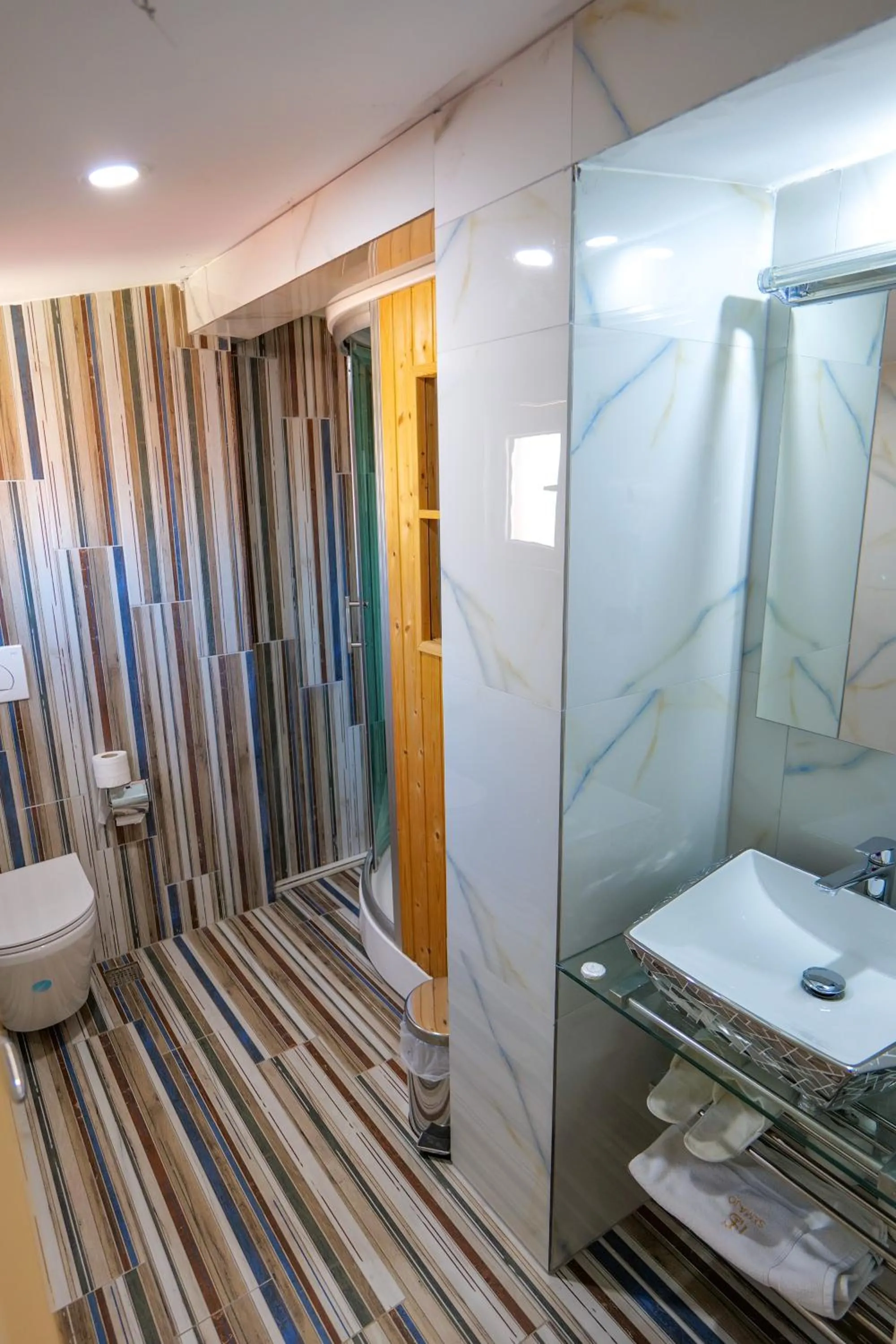 Bathroom in Hotel Semajo