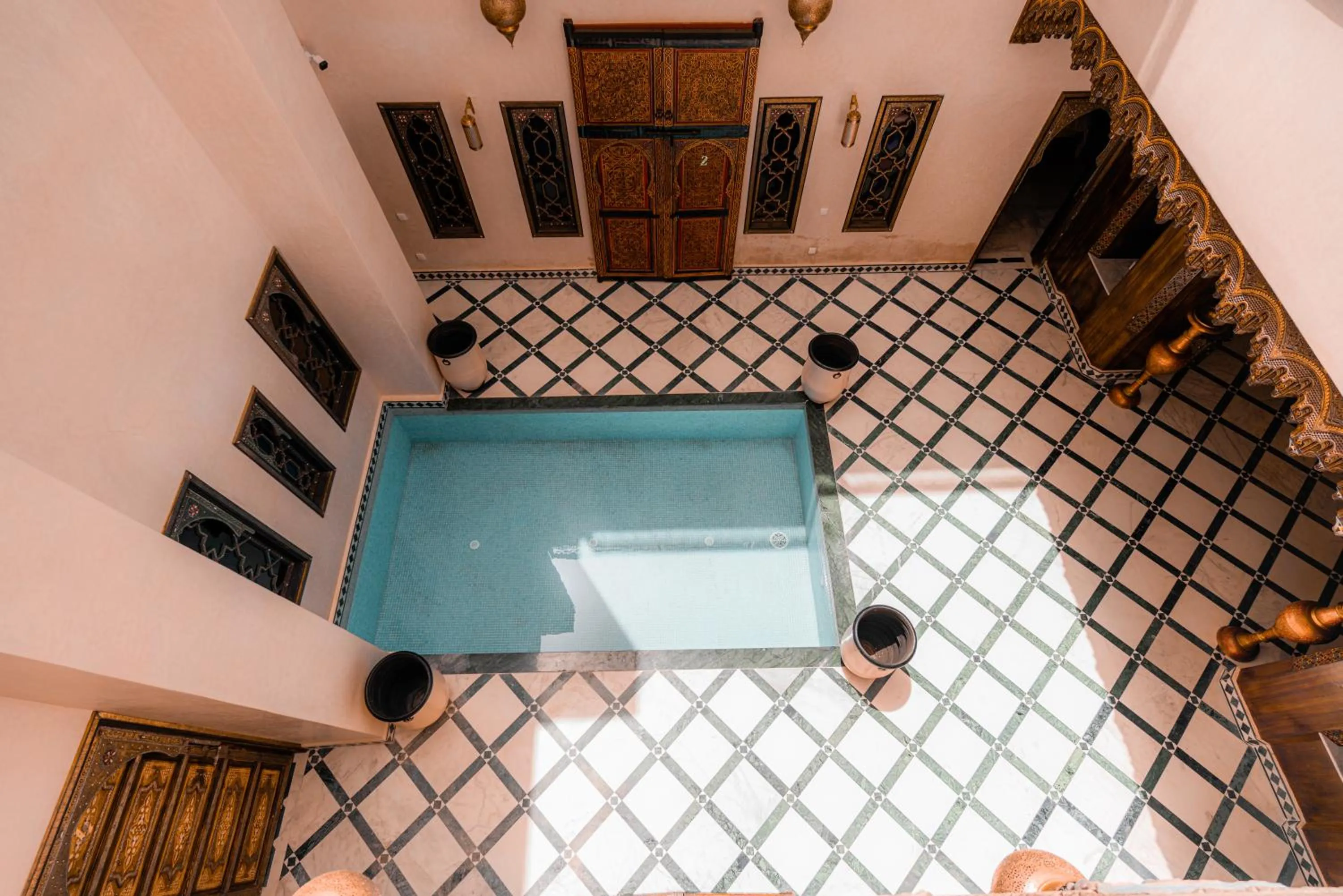Patio in Riad Deluxe