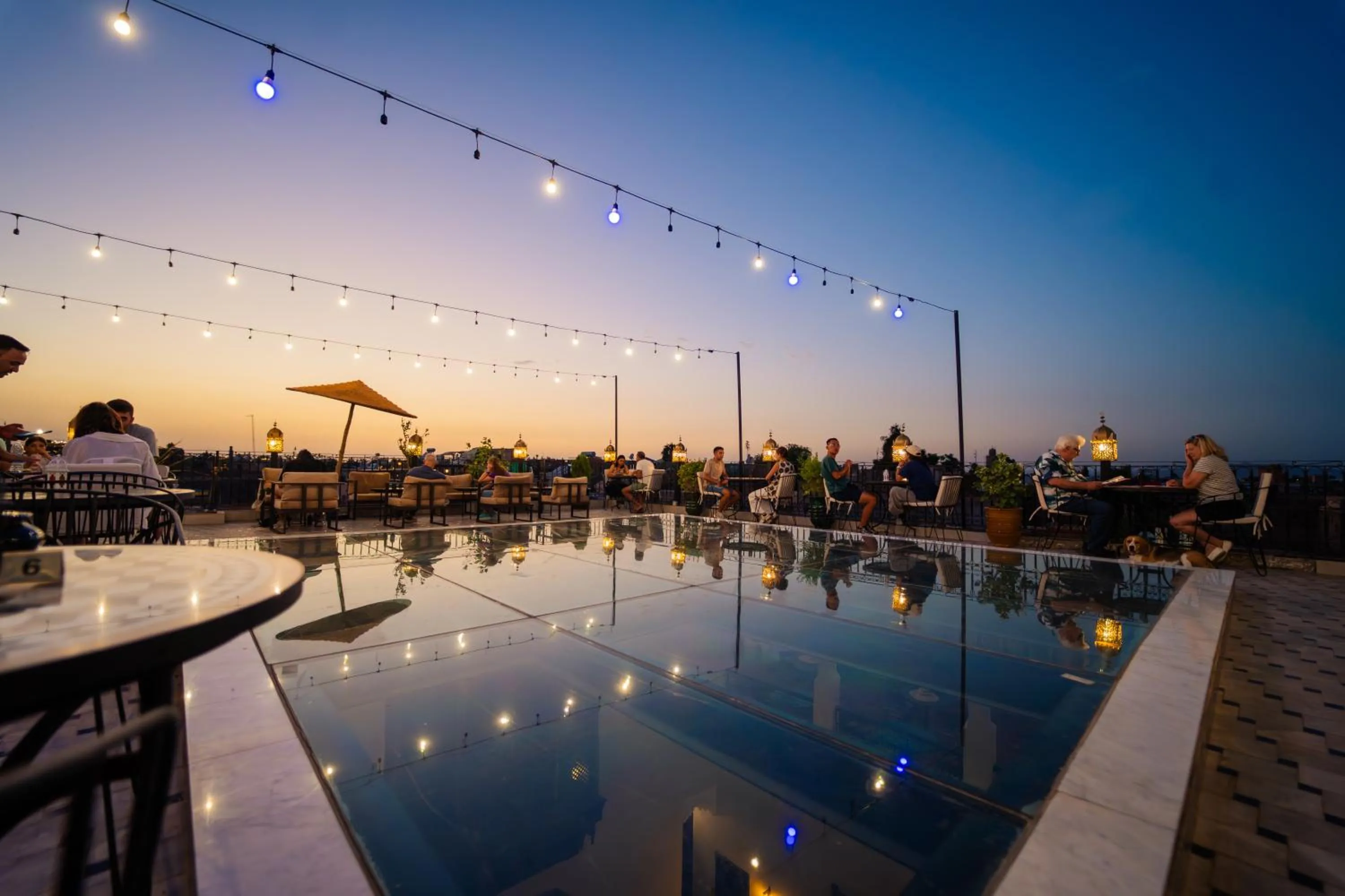 Natural landscape in Riad Deluxe