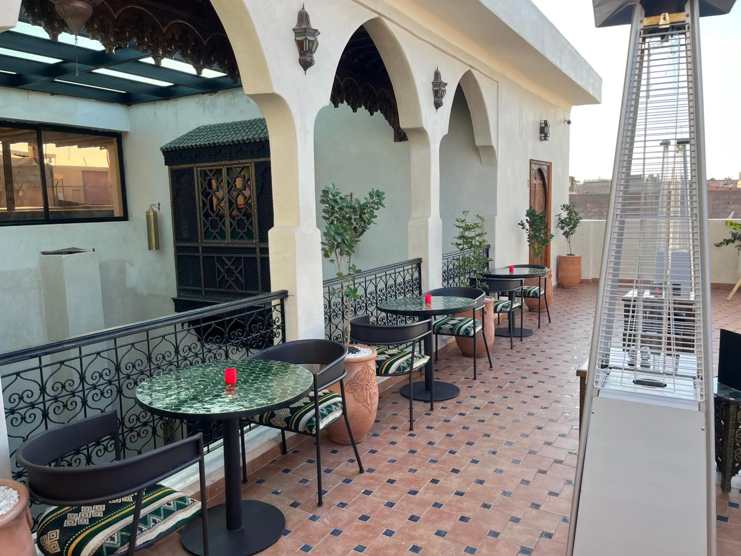 Patio in Riad Deluxe