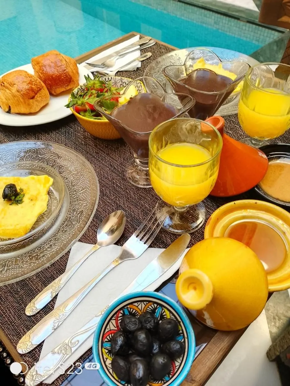 Food in Riad Deluxe