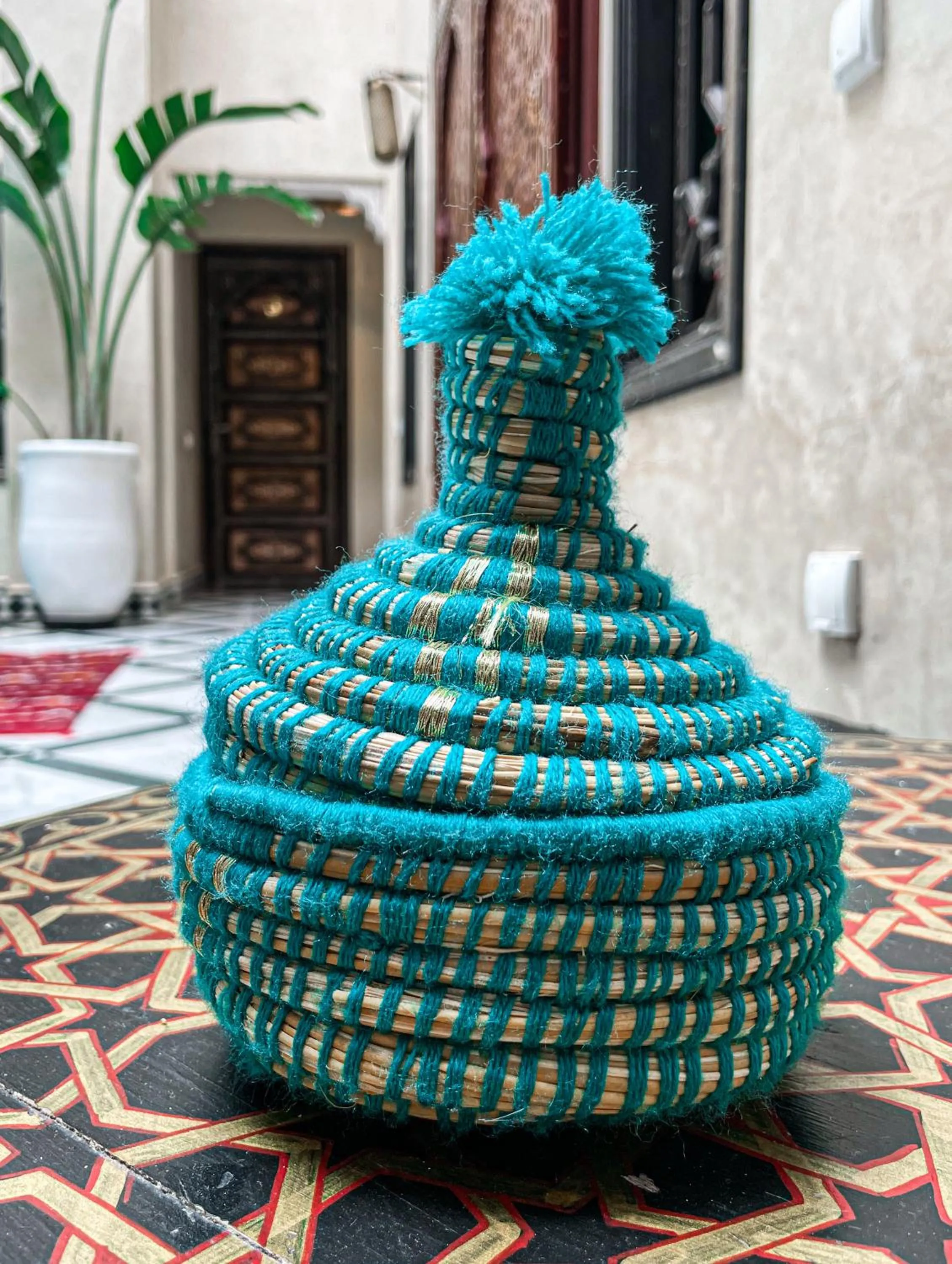Decorative detail in Riad Deluxe