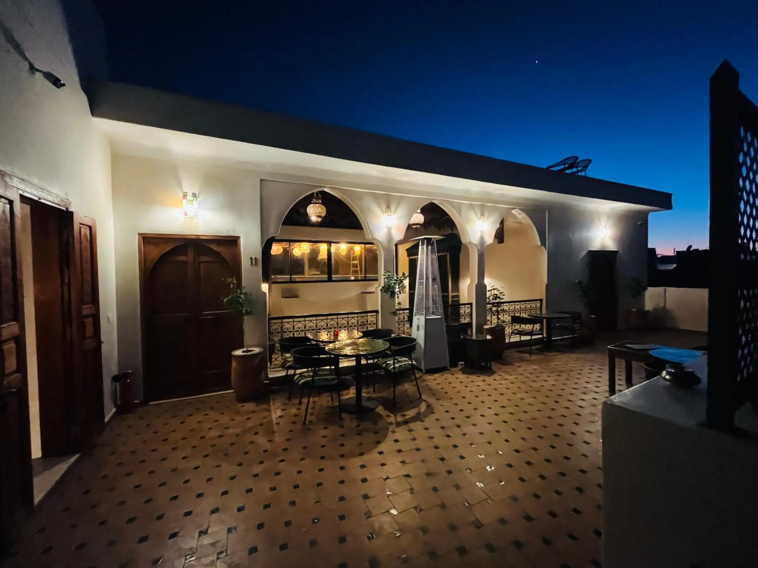 Balcony/Terrace in Riad Deluxe