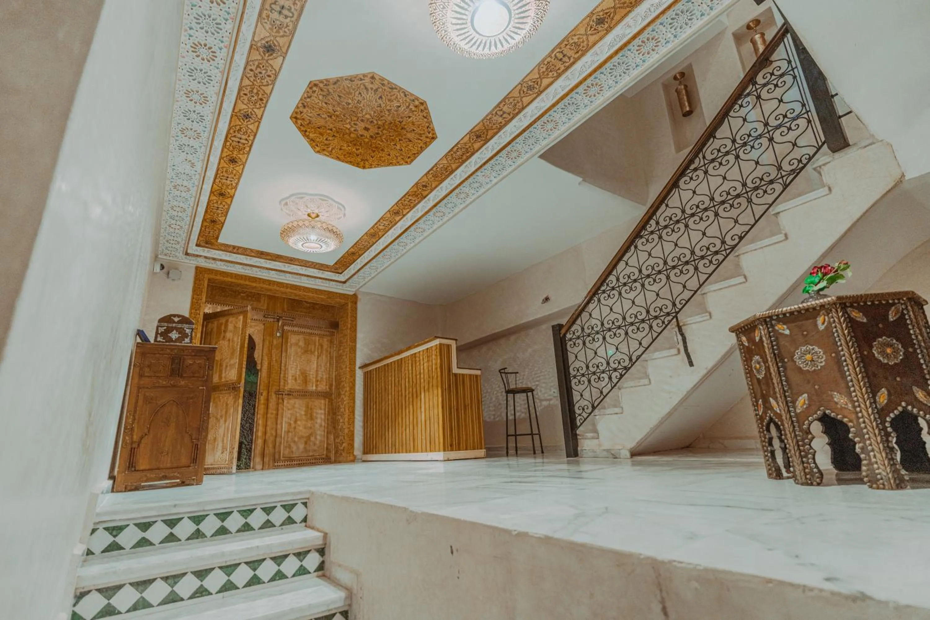 Lobby or reception in Riad Deluxe