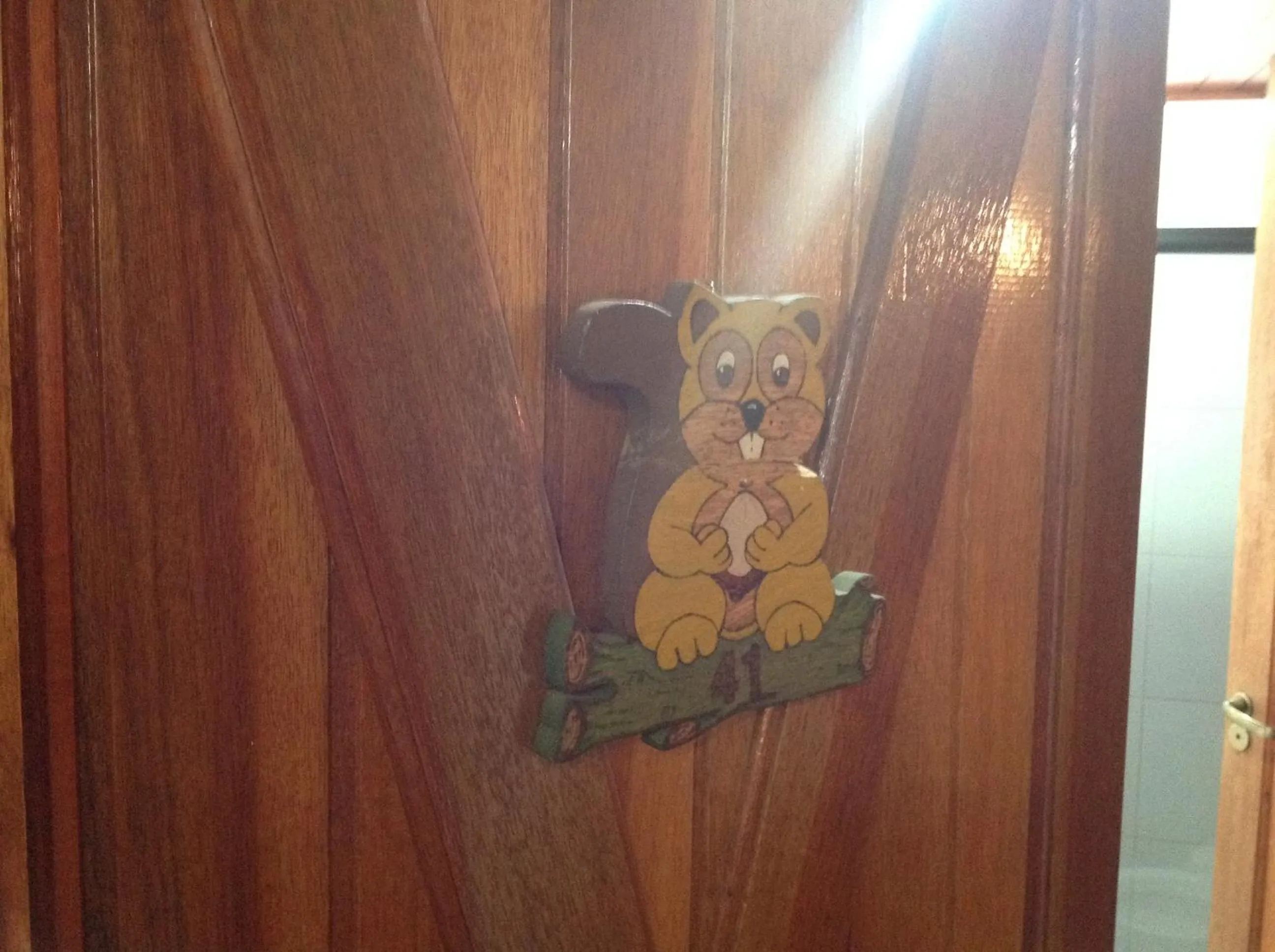 Decorative detail in Pousada dos Esquilos