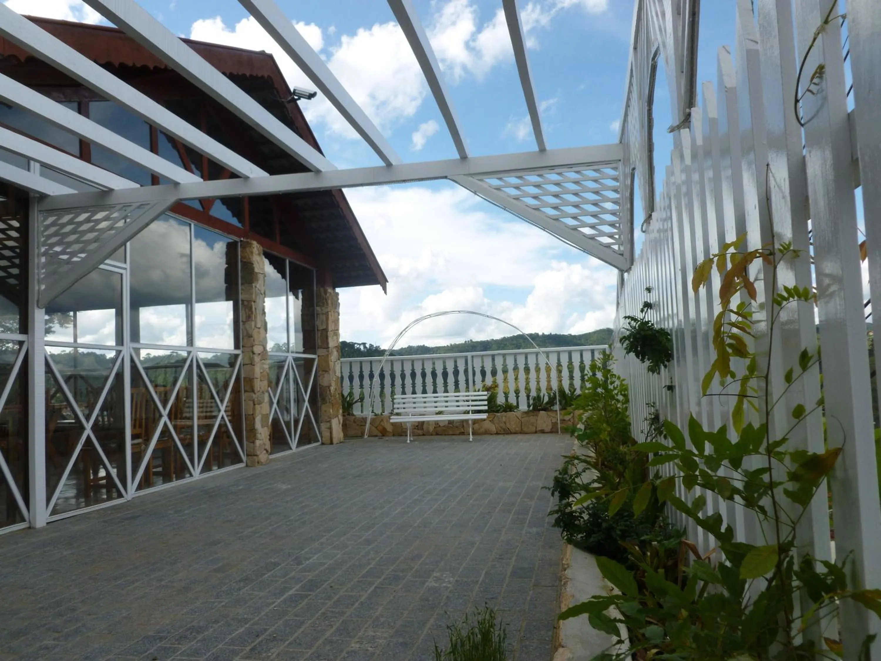 Balcony/Terrace in Pousada dos Esquilos