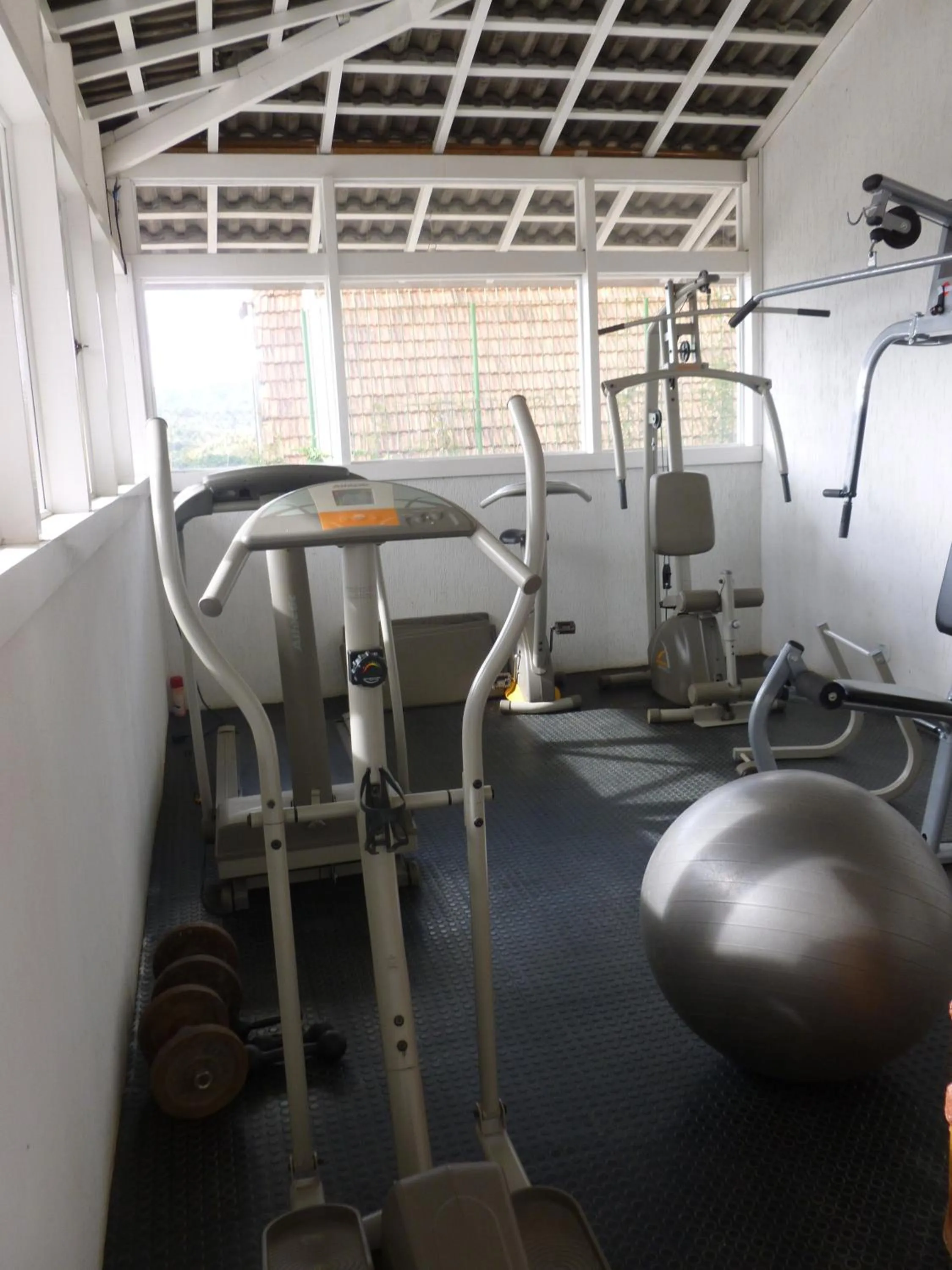 Fitness centre/facilities in Pousada dos Esquilos