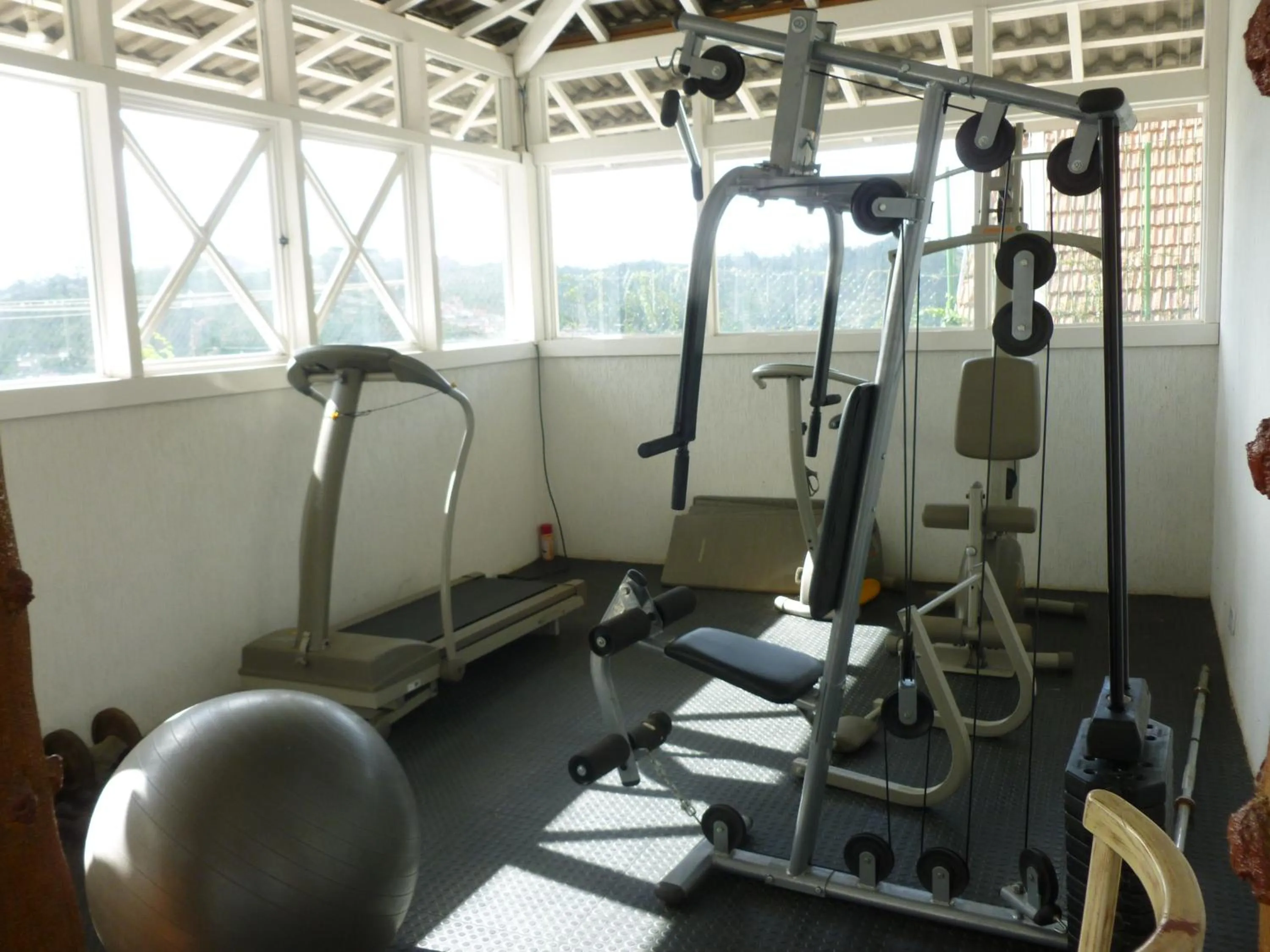 Fitness centre/facilities in Pousada dos Esquilos