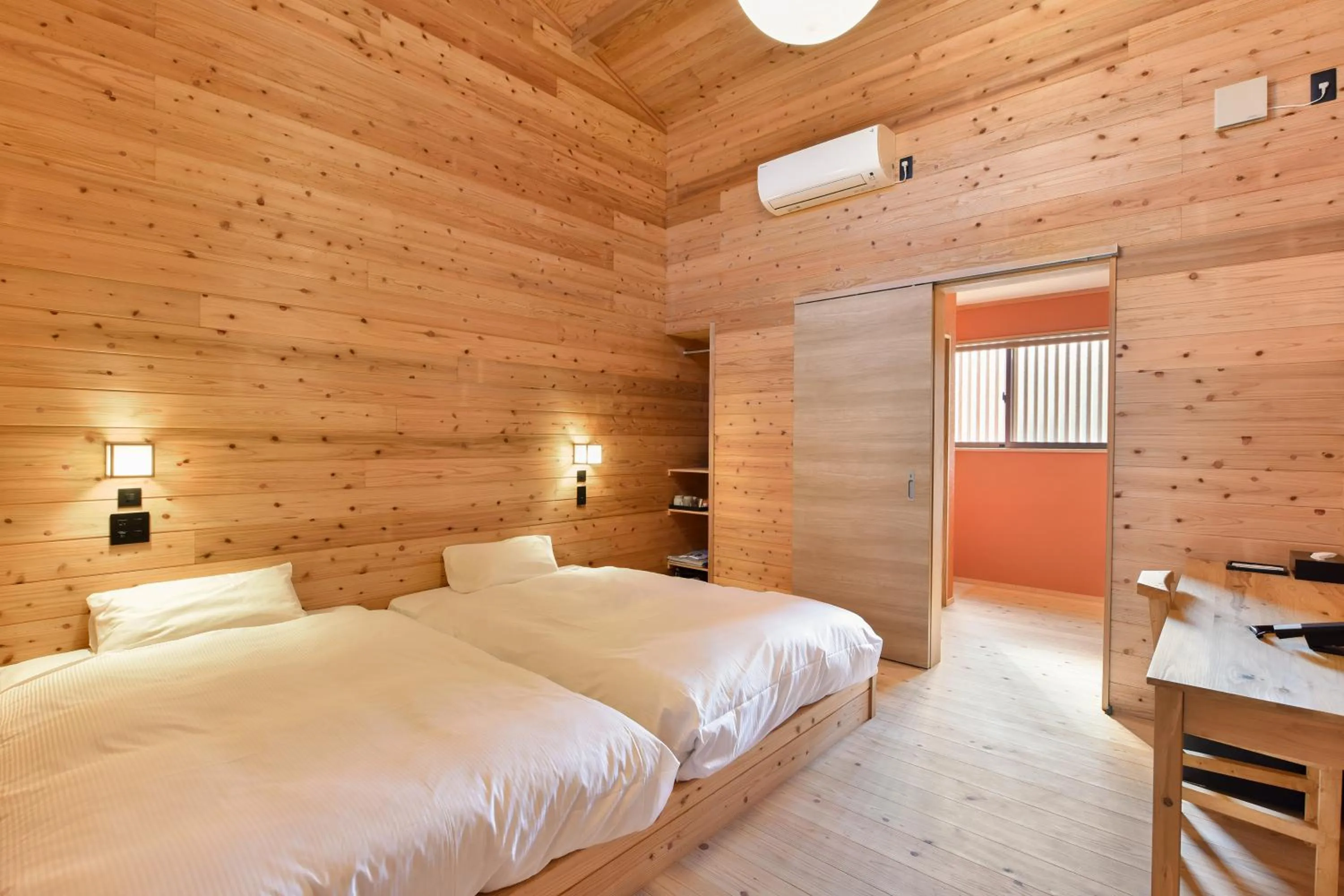 Photo of the whole room, Bed in Genkai Ryokan