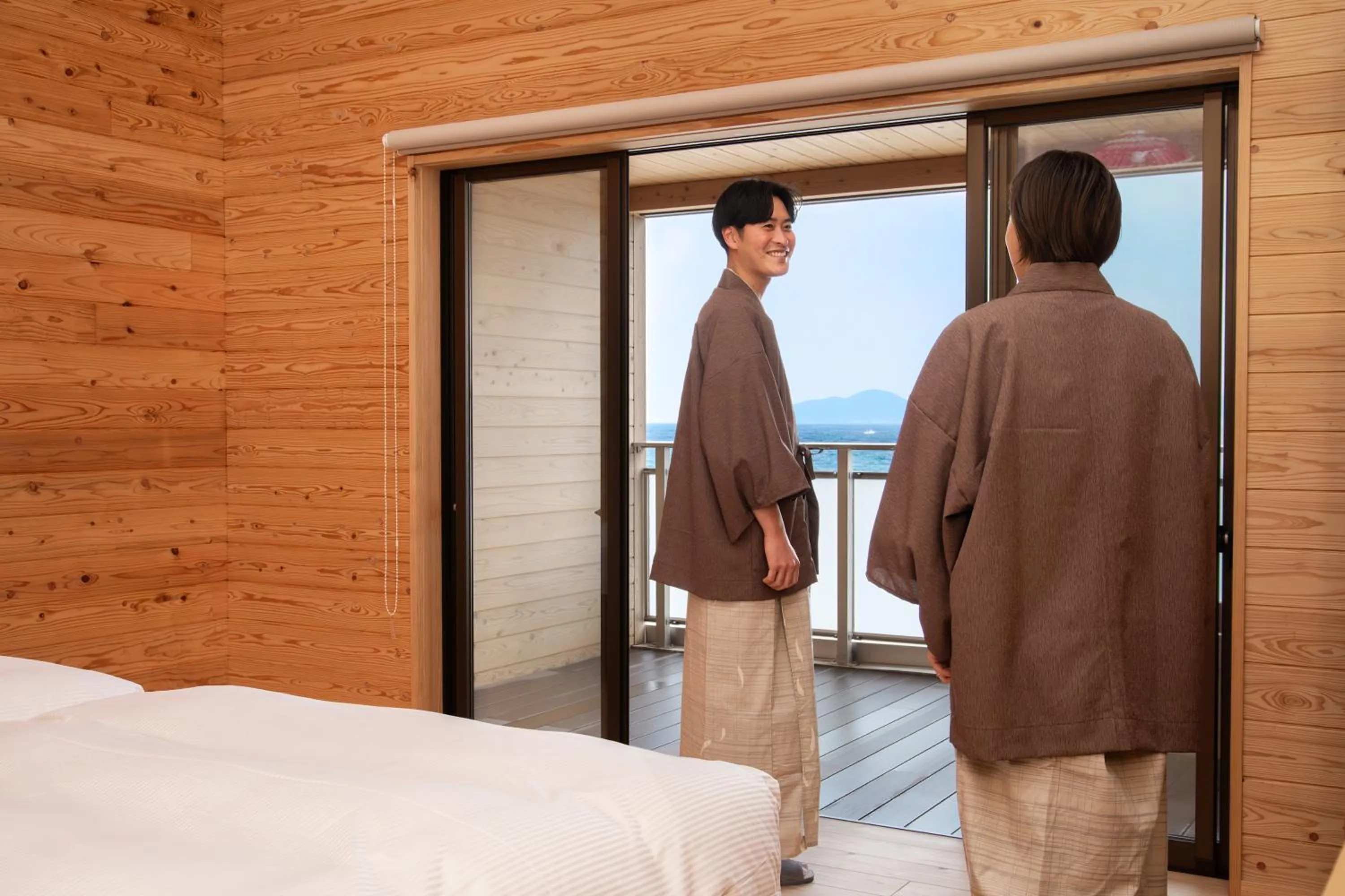 Photo of the whole room in Genkai Ryokan