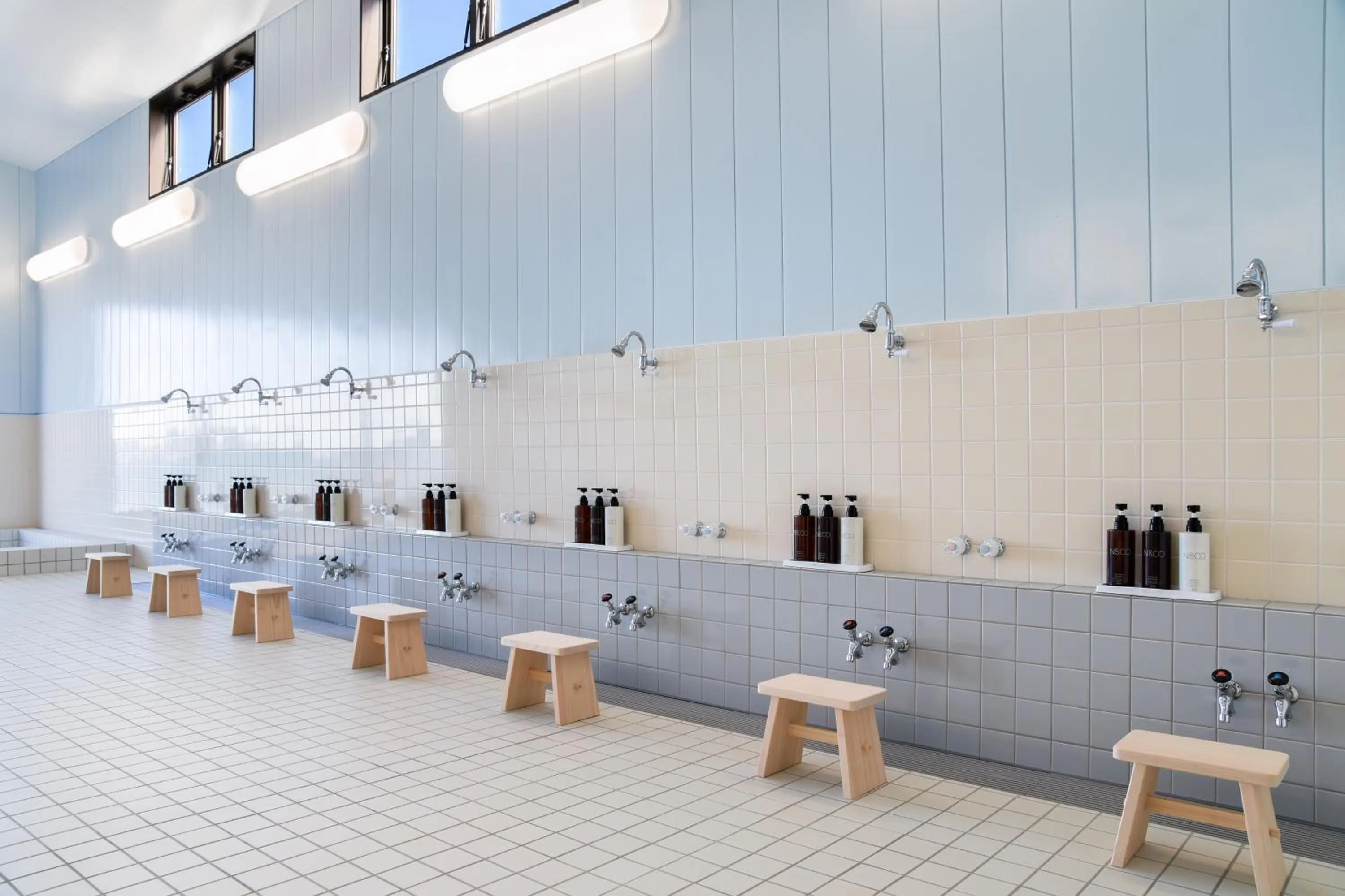 Public Bath in Genkai Ryokan