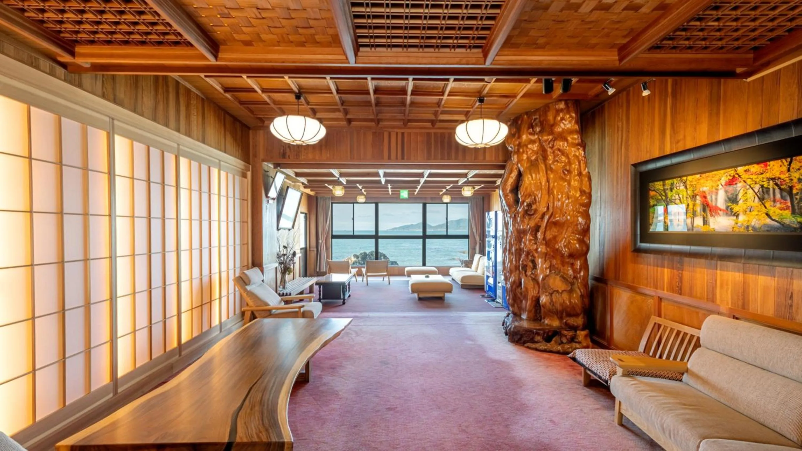 Area and facilities in Genkai Ryokan