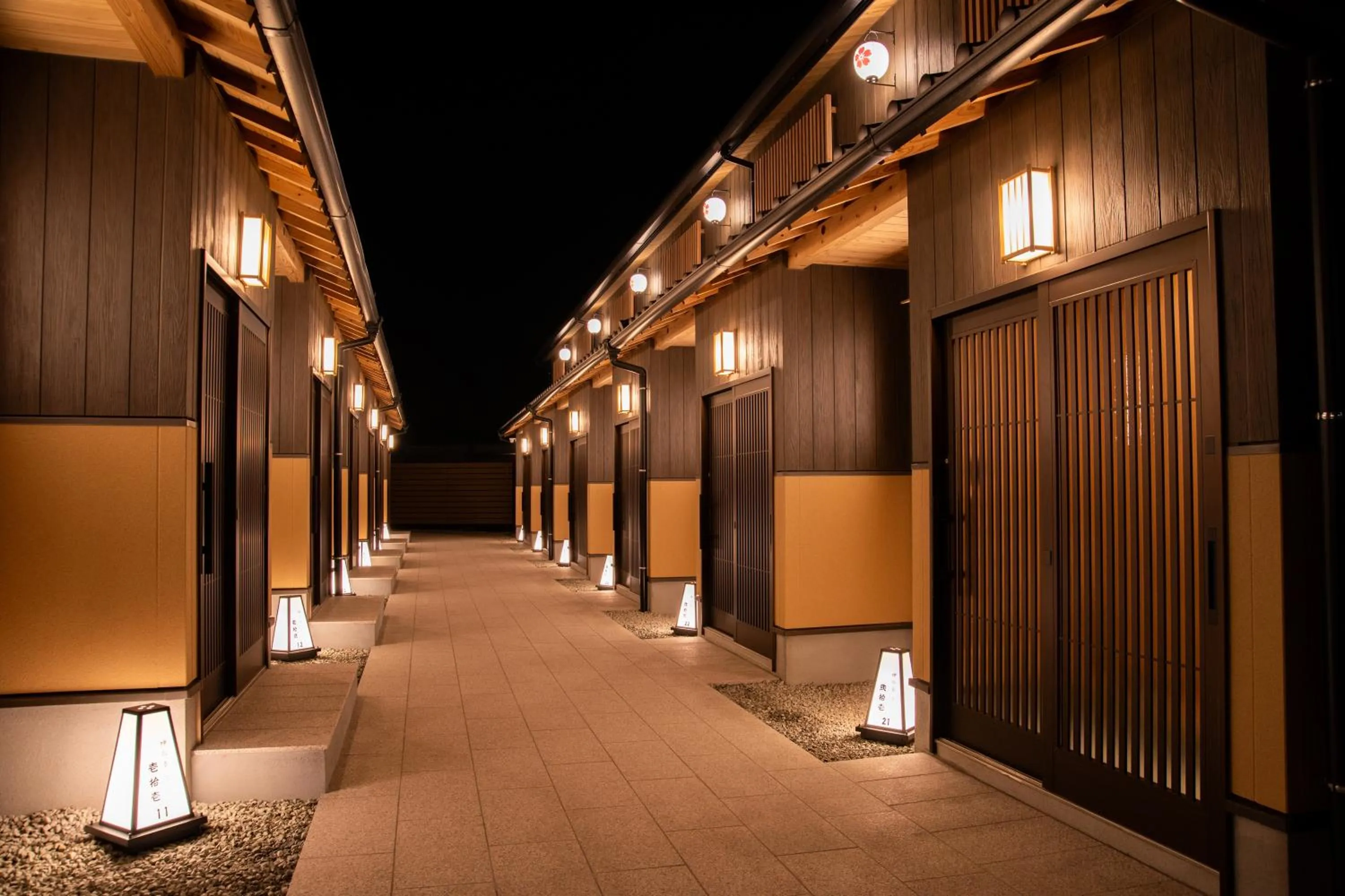 Area and facilities in Genkai Ryokan